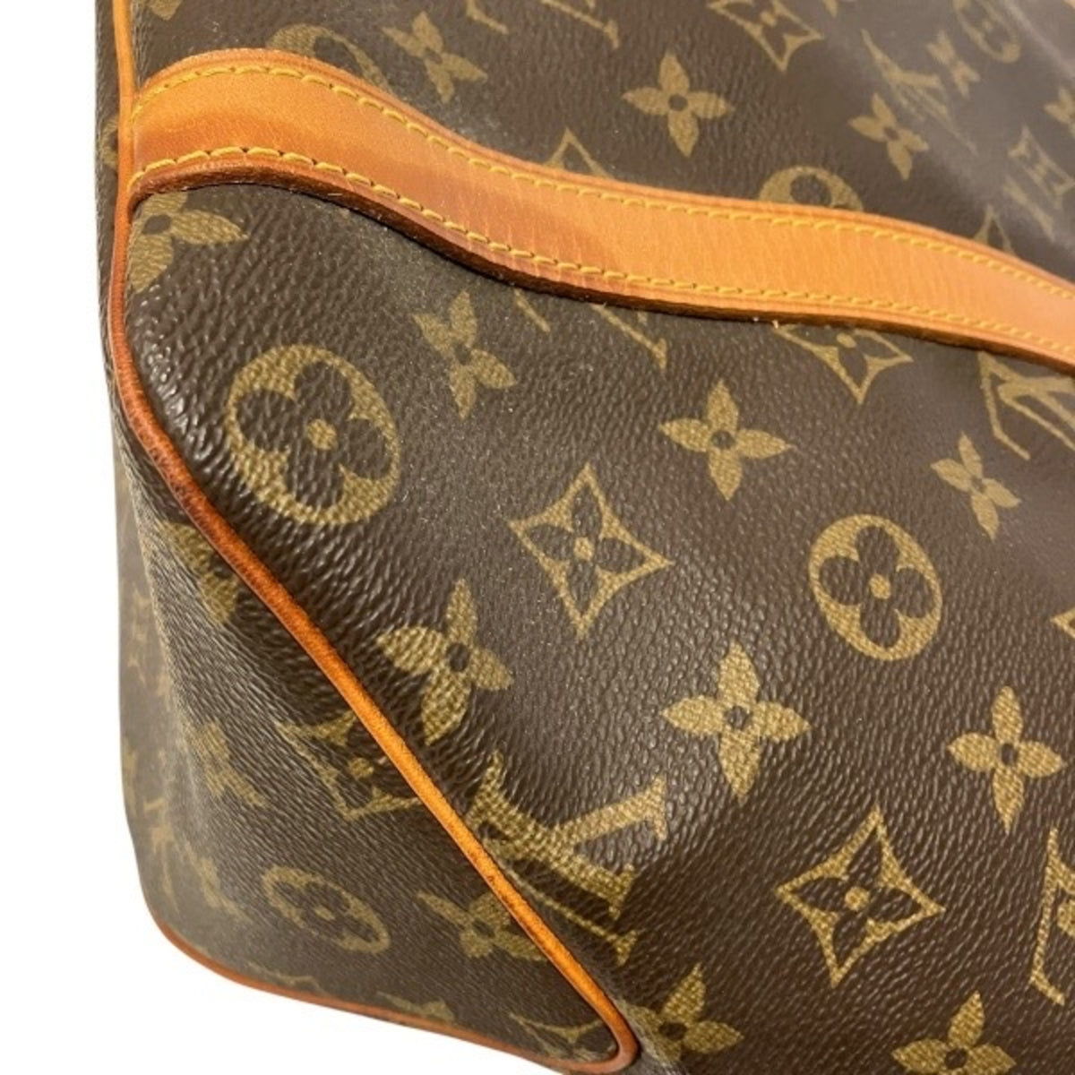 Louis Vuitton Brown Monogram Handbag Tote Bag (Pre-Owned)