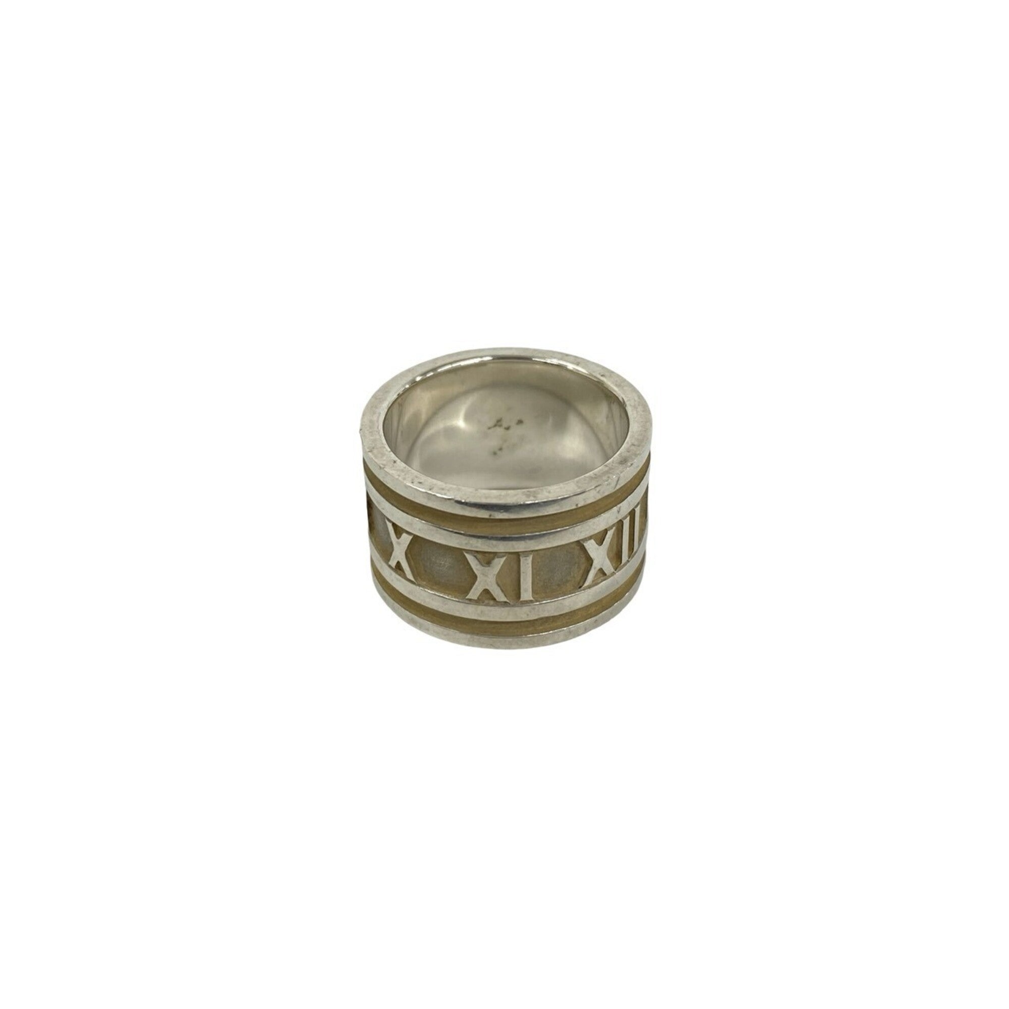 Tiffany Silver Silver 925 Band Ring (Pre-Owned)
