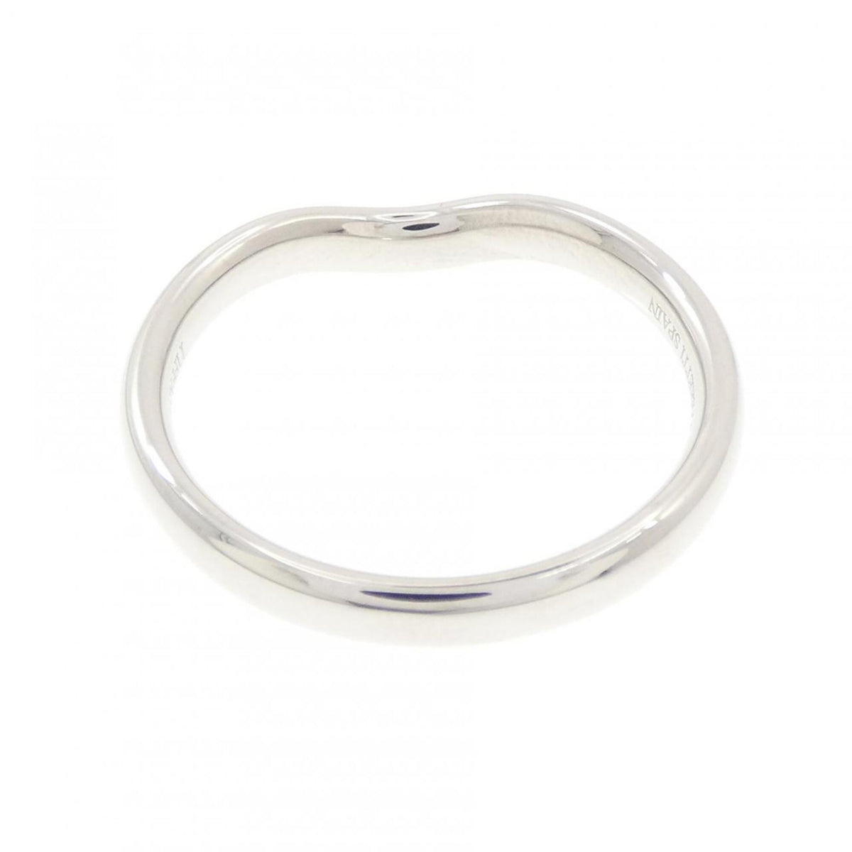 Tiffany Platinum 950 Band Ring (Pre-Owned)
