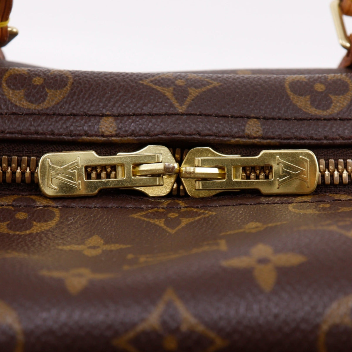 Louis Vuitton Monogram Brown Monogram Boston Bag (Pre-Owned)