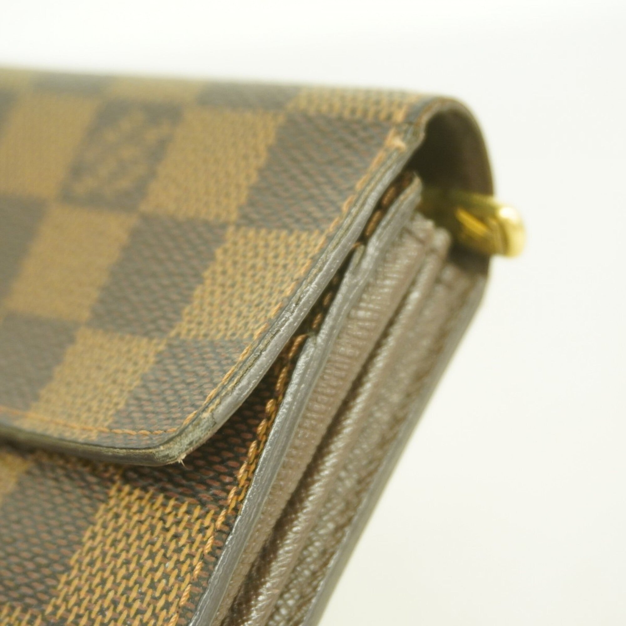Louis Vuitton Ebene Long Wallet (Bi-Fold) (Pre-Owned)