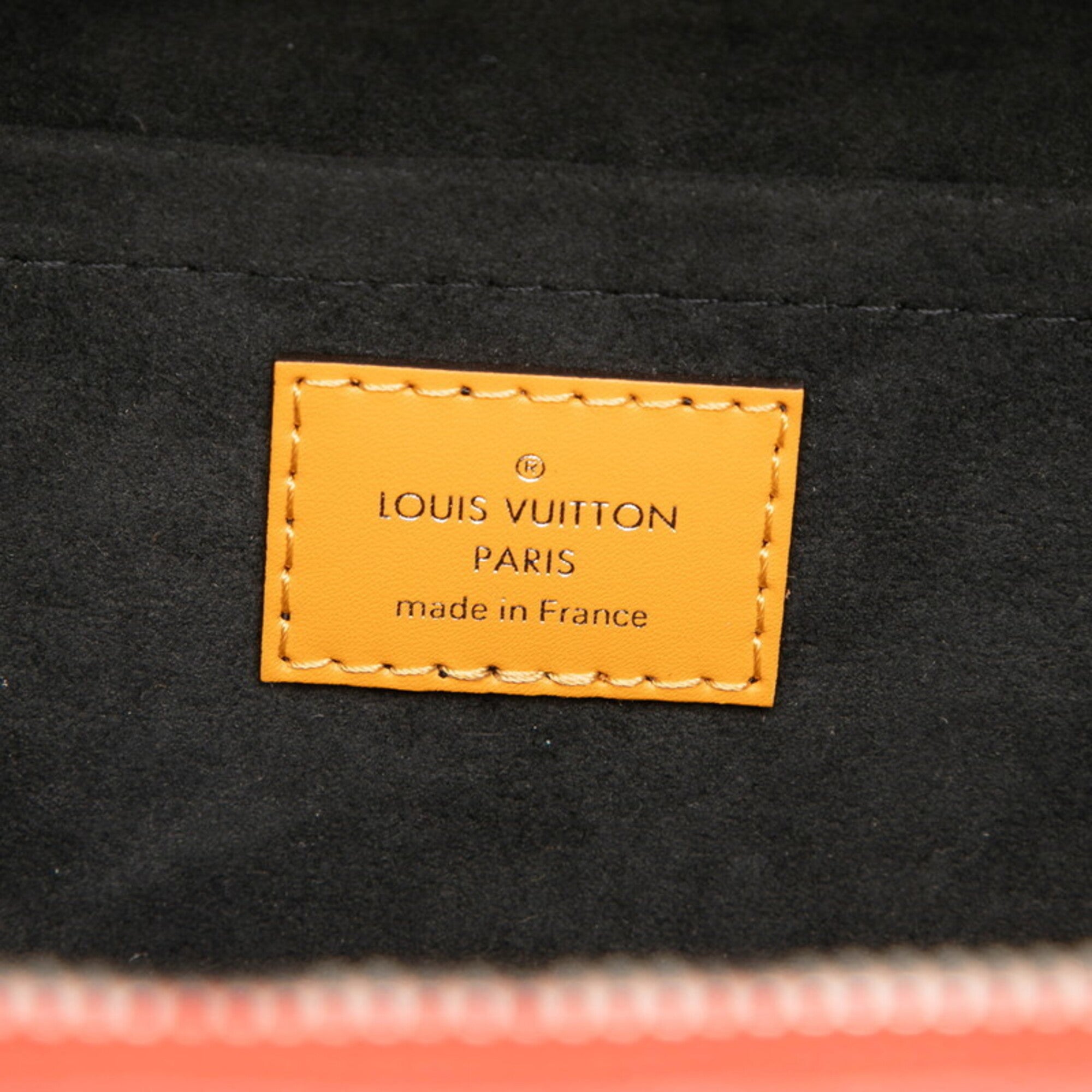 Louis Vuitton Epi Black Red Color Rouge Patent Leather Leather Handbag Shoulder Bag (Pre-Owned)
