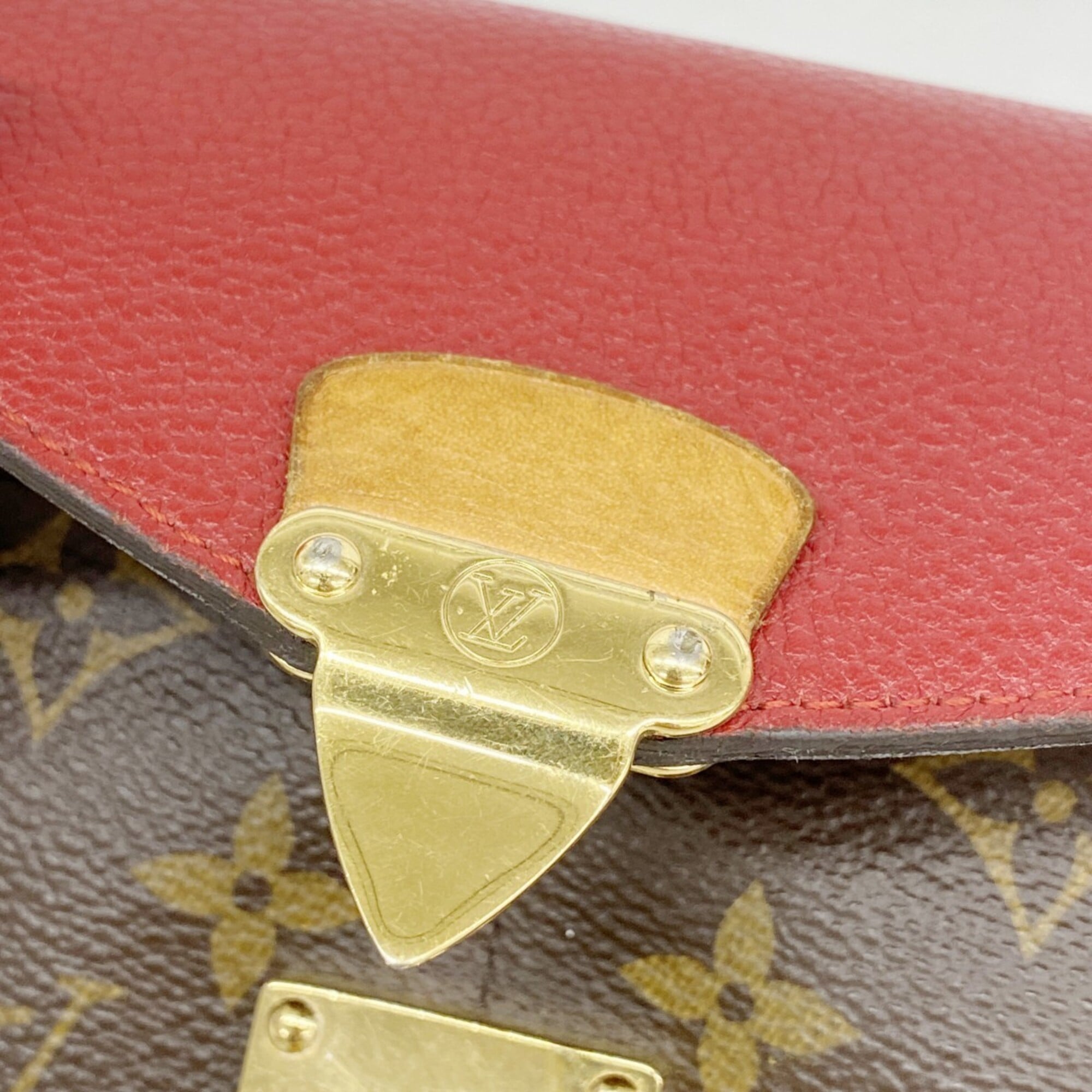 Louis Vuitton Brown Cerise Long Wallet (Bi-Fold) (Pre-Owned)