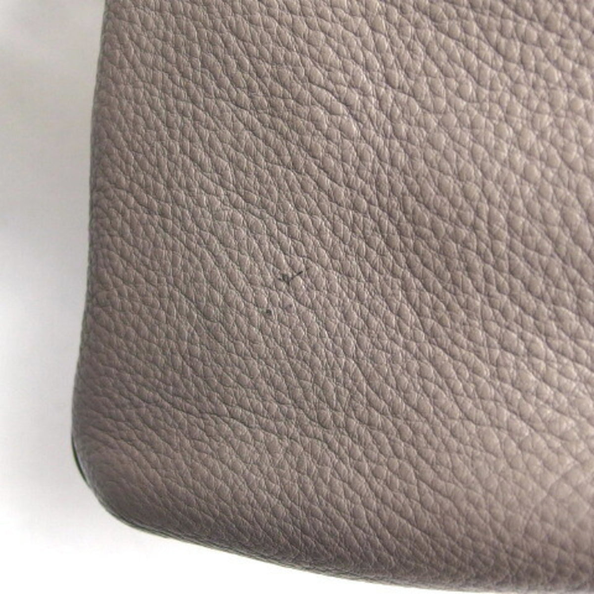 Tory Burch Gray Leather Handbag Shoulder Bag (Pre-Owned)