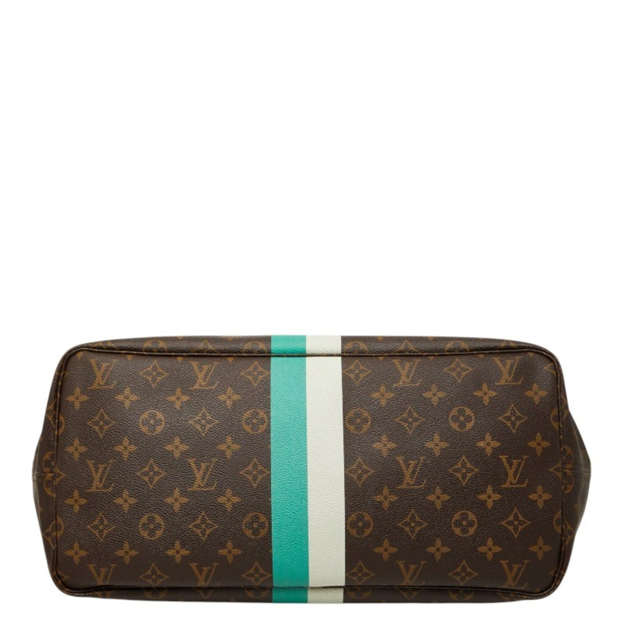 Louis Vuitton Brown Monogram Pvc Leather Shoulder Bag Tote Bag (Pre-Owned)