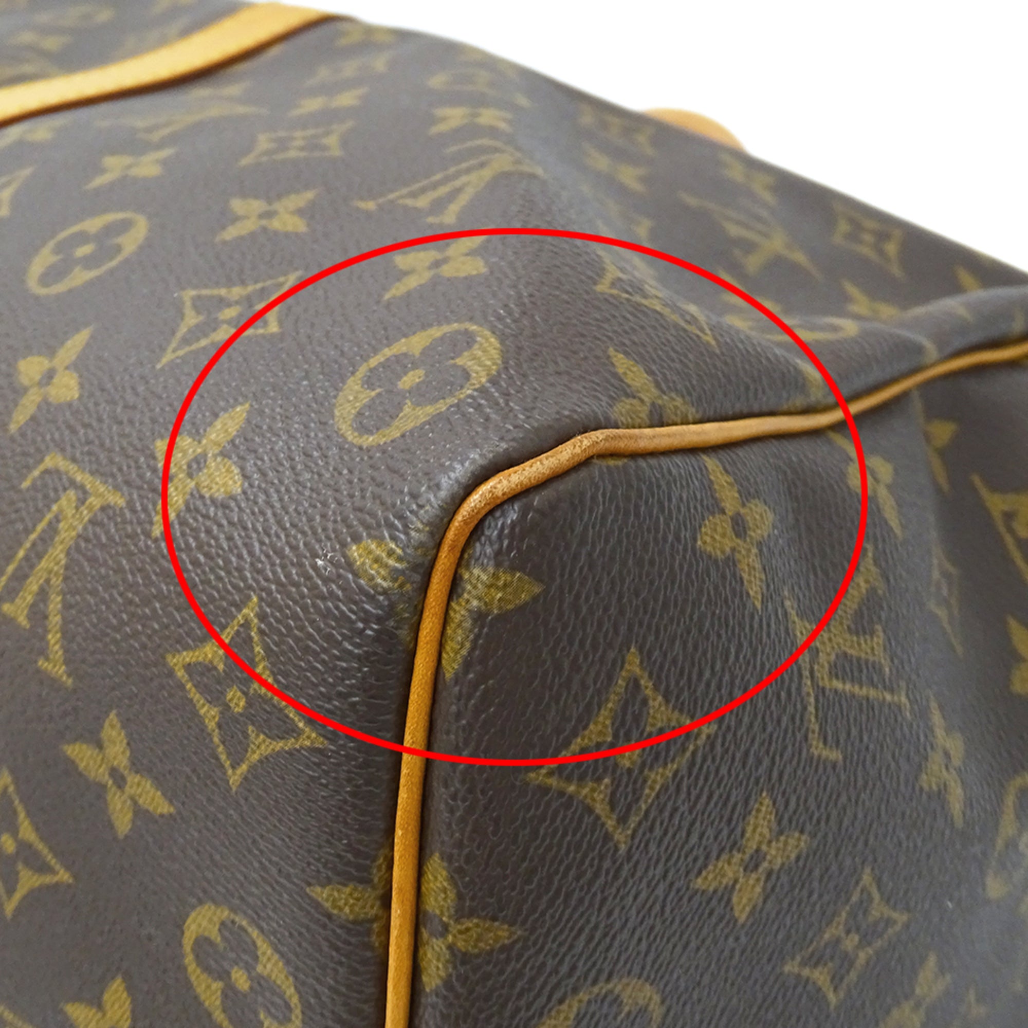 Louis Vuitton Brown Monogram Canvas Boston Bag Handbag (Pre-Owned)