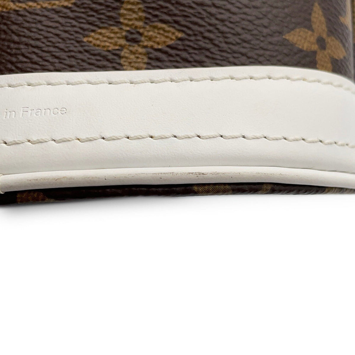 Louis Vuitton Monogram Blanc Brown Monogram Handbag Shoulder Bag (Pre-Owned)