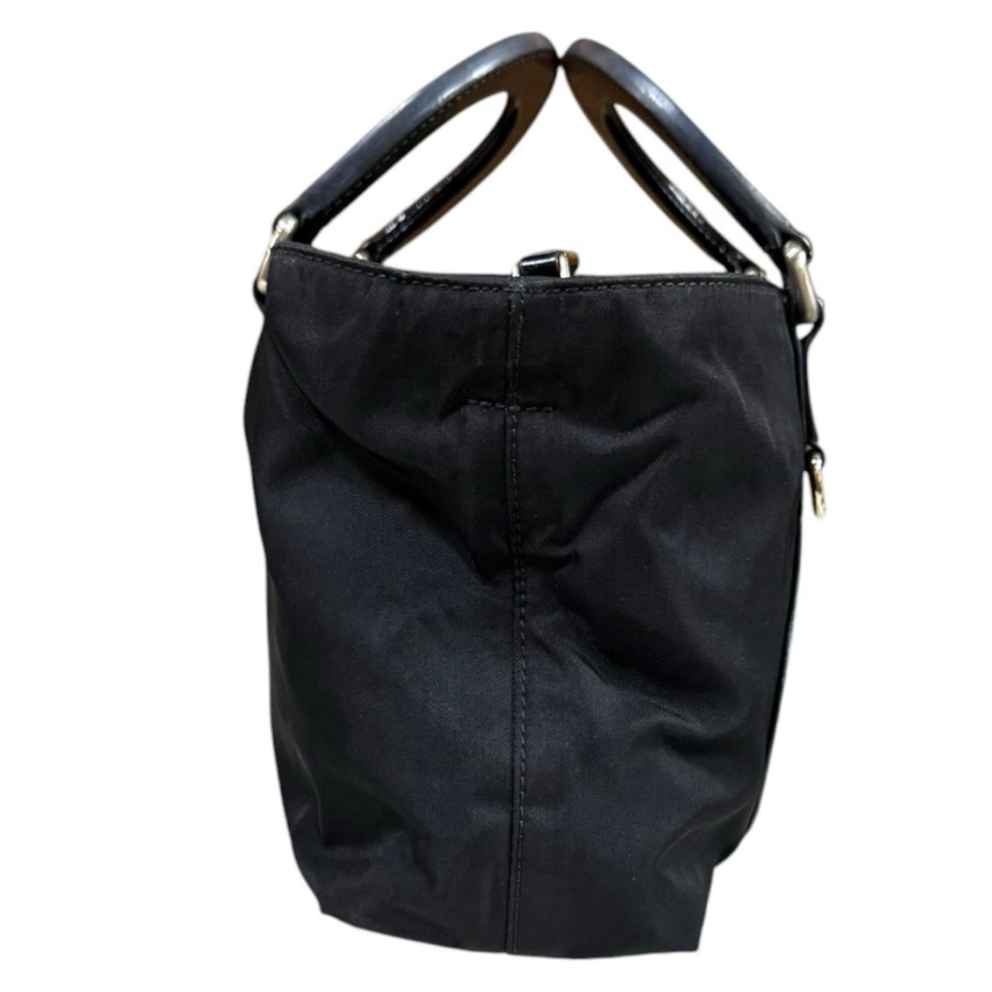 Prada Black Nylon Shoulder Bag (Pre-Owned)