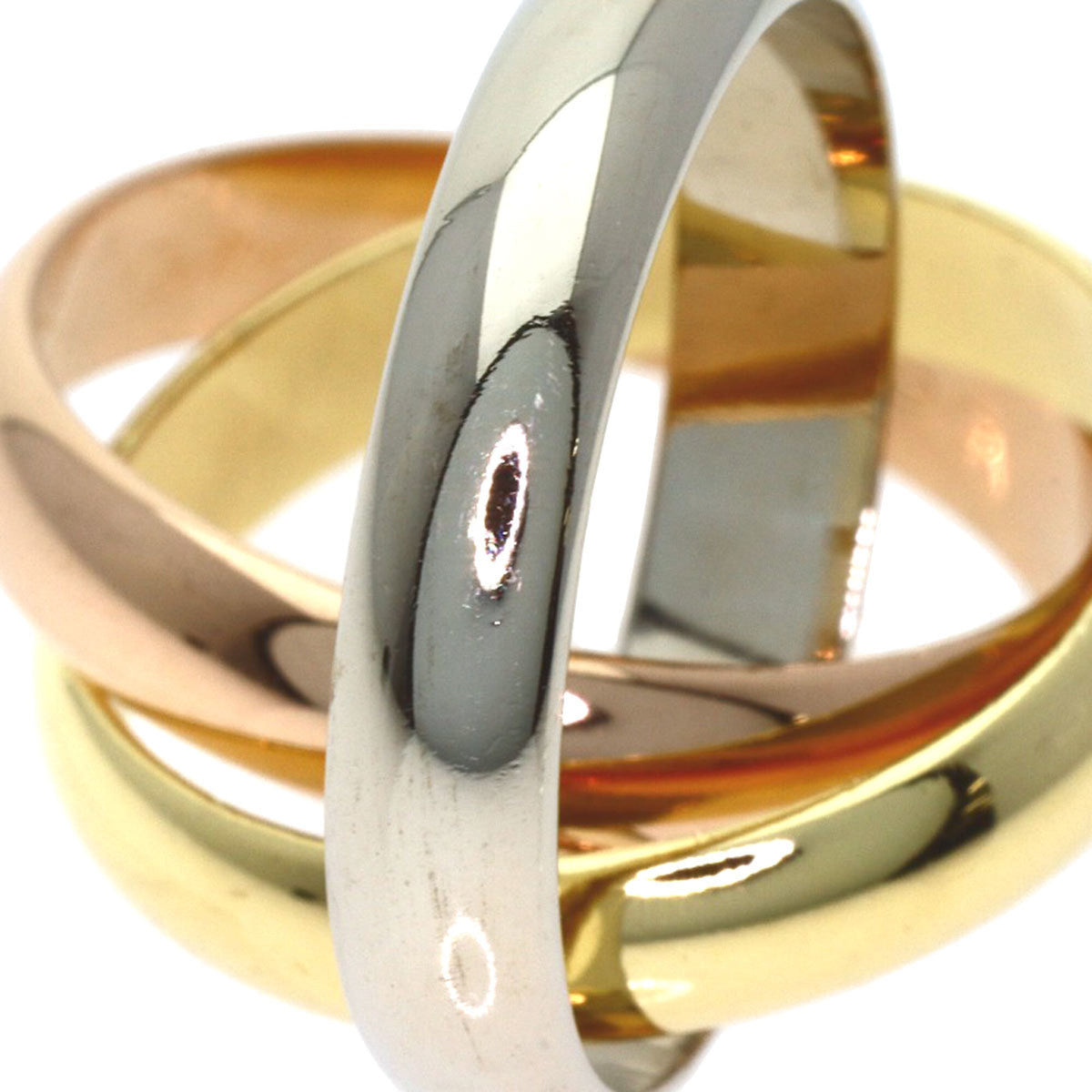 Cartier Yellow Gold (18K) Pink Gold (18K) White Gold (18K) Band Ring (Pre-Owned)