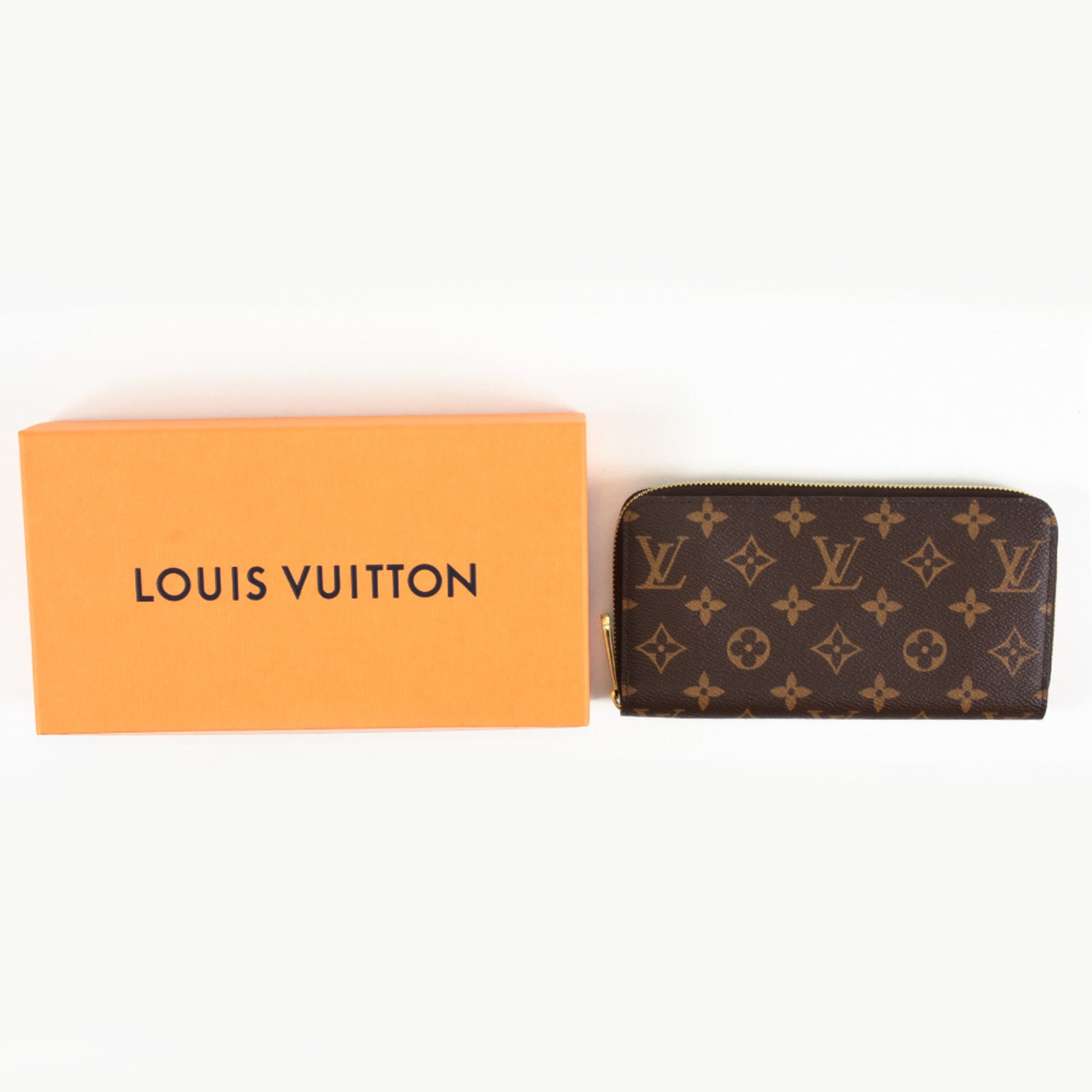 Louis Vuitton Monogram Brown Monogram Monogram Long Wallet (Bi-Fold) (Pre-Owned)