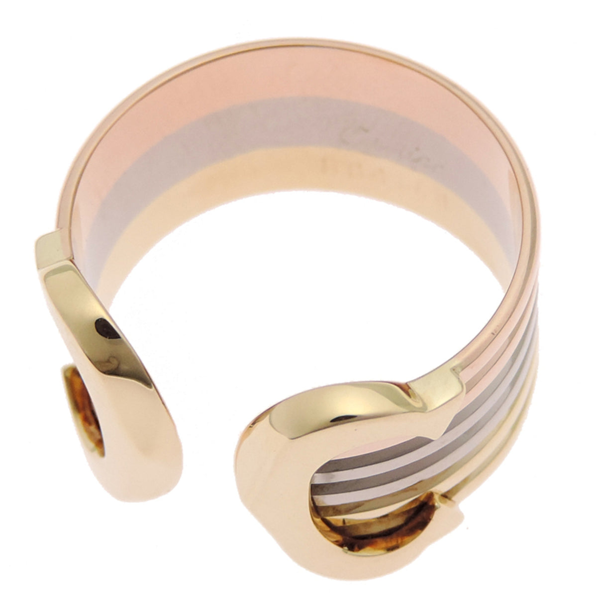 Cartier Yellow Gold (18K) Pink Gold (18K) White Gold (18K) Band Ring (Pre-Owned)