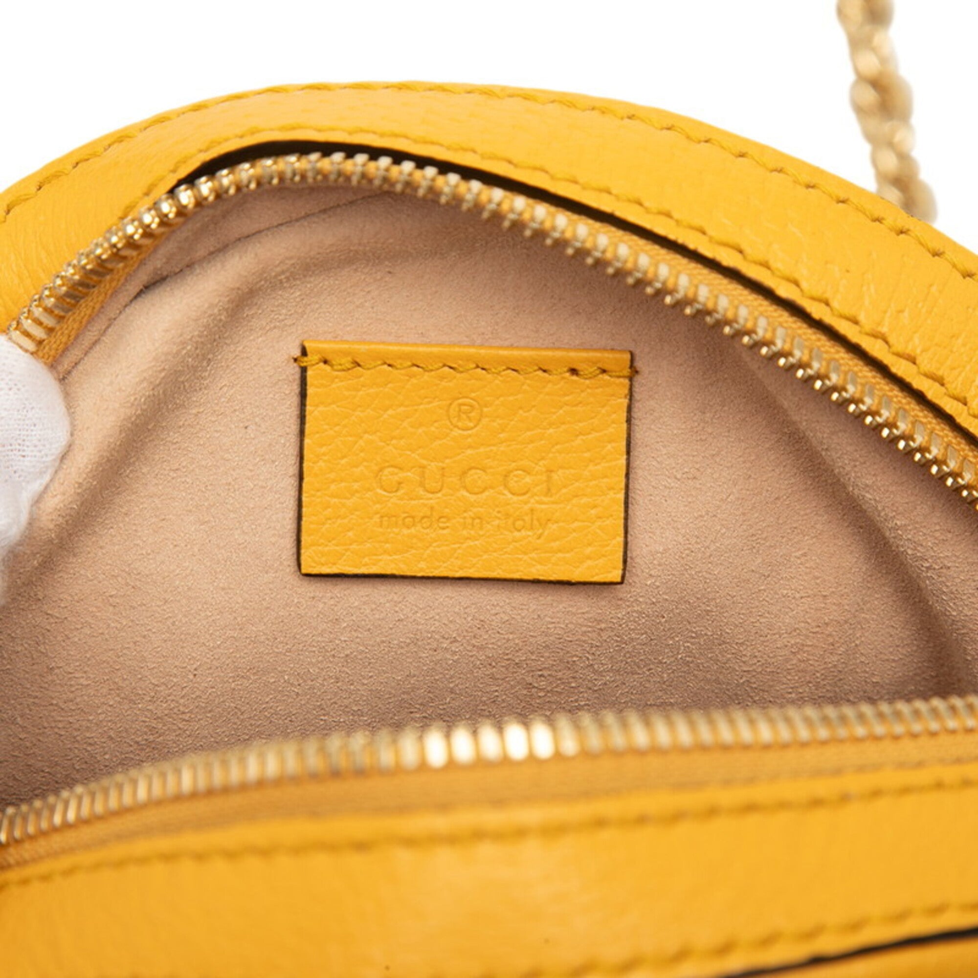 Gucci Beige Yellow Gg Supreme Shoulder Bag (Pre-Owned)