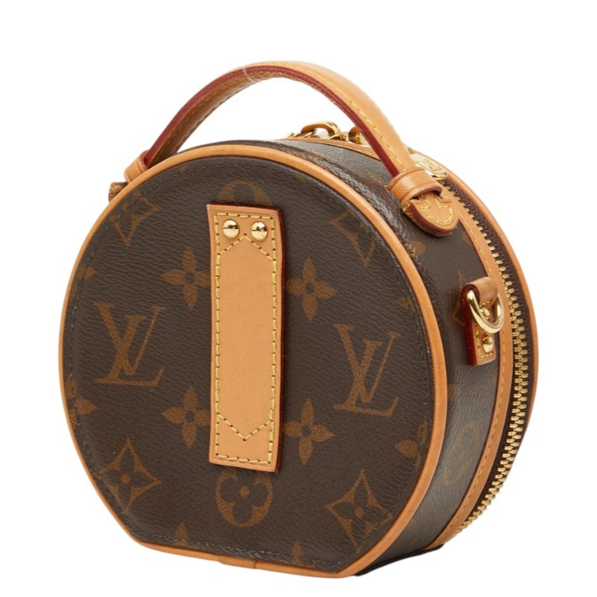 Louis Vuitton Brown Pvc Leather Handbag Shoulder Bag (Pre-Owned)