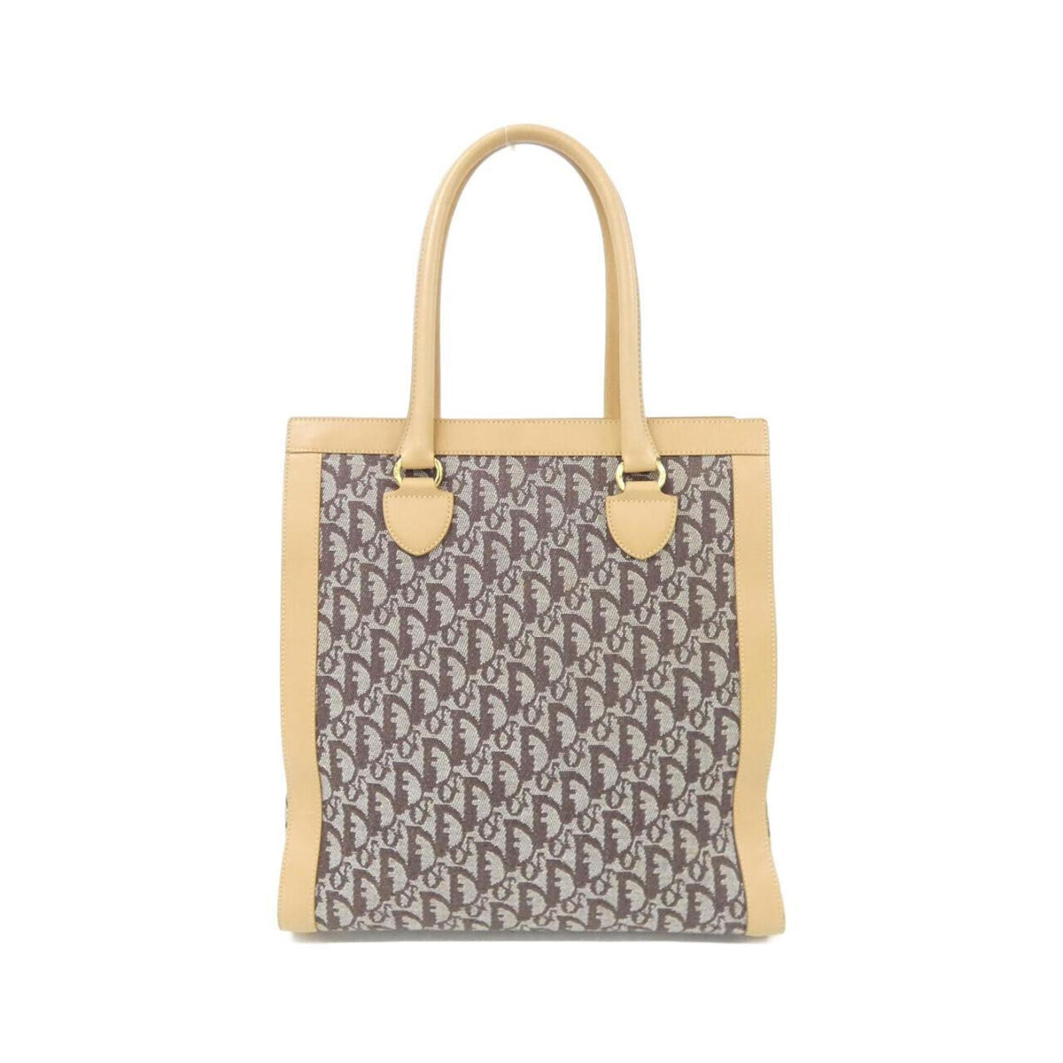Christian Dior Brown Canvas Handbag (Pre-Owned)