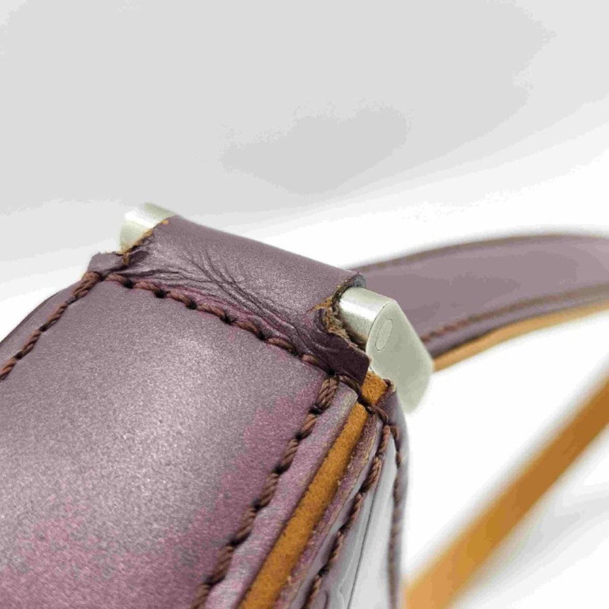 Louis Vuitton Violet Monogram Mat Handbag (Pre-Owned)