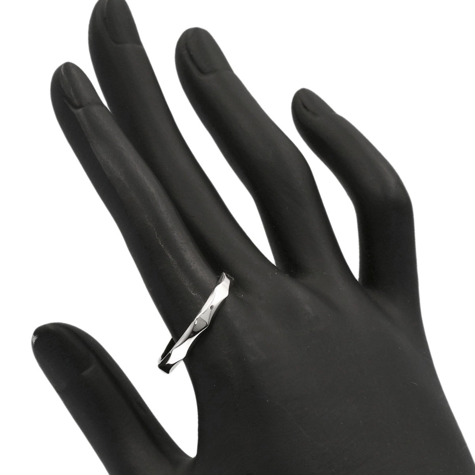 Bvlgari Platinum 950 Band Ring (Pre-Owned)