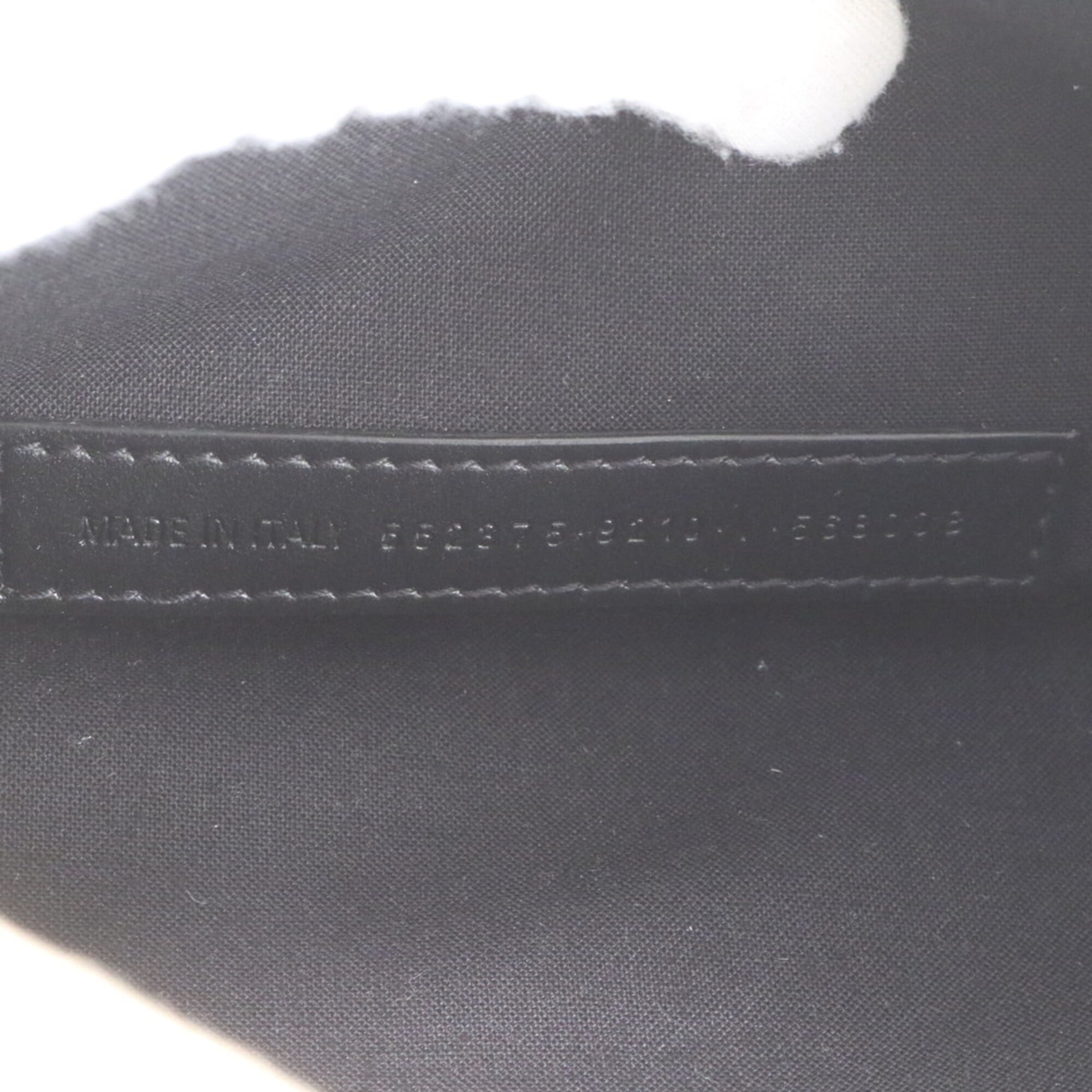 Balenciaga Black Off-White Fanny Pack (Pre-Owned)