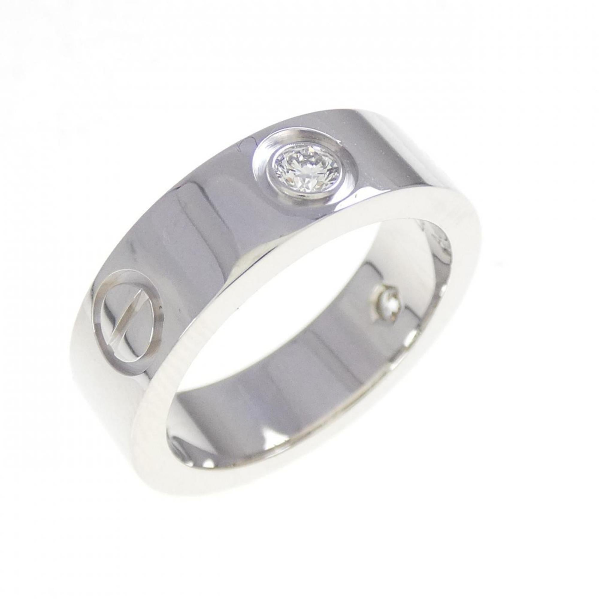 Cartier Love White Gold (18K) Band Ring (Pre-Owned)
