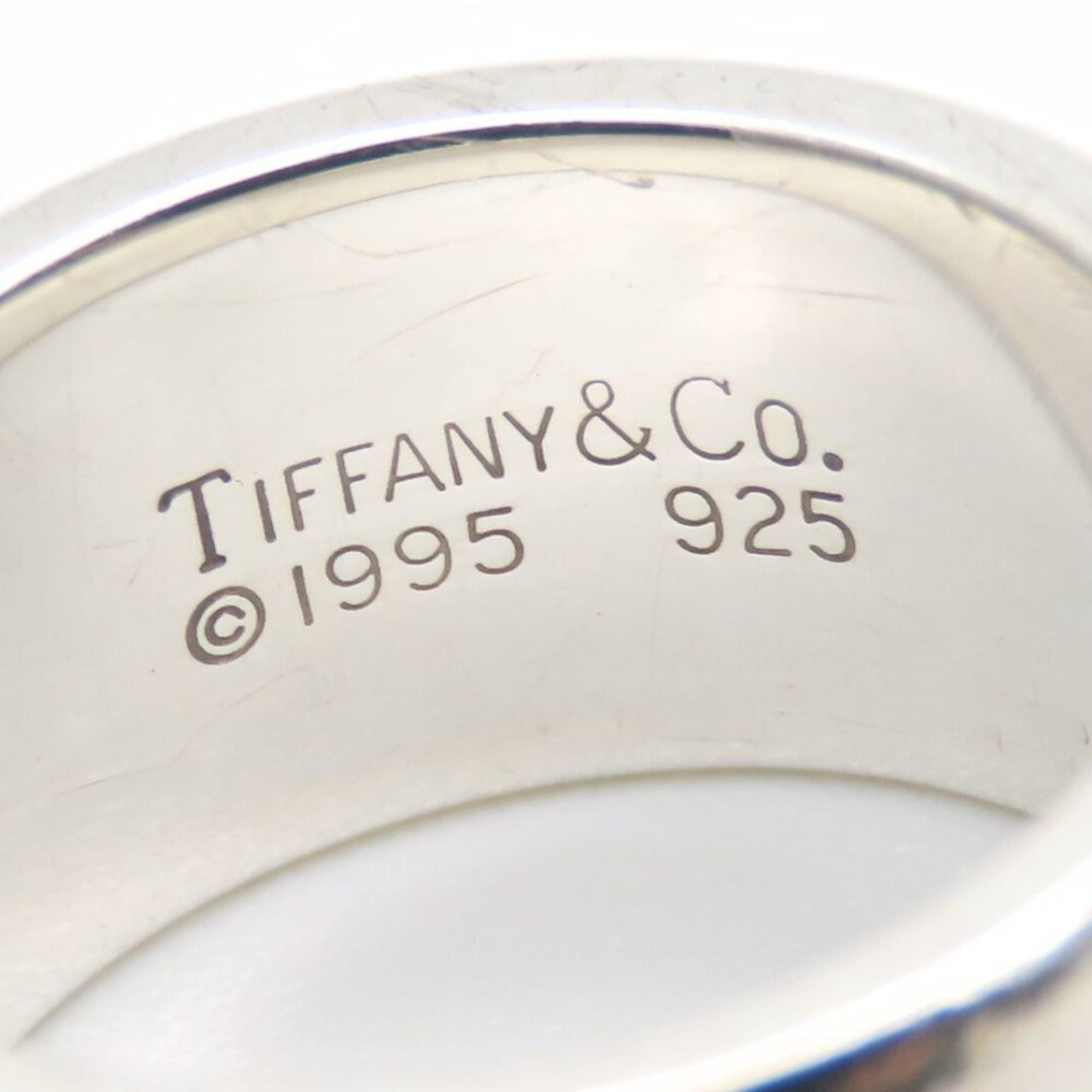Tiffany Silver Silver 925 Band Ring (Pre-Owned)