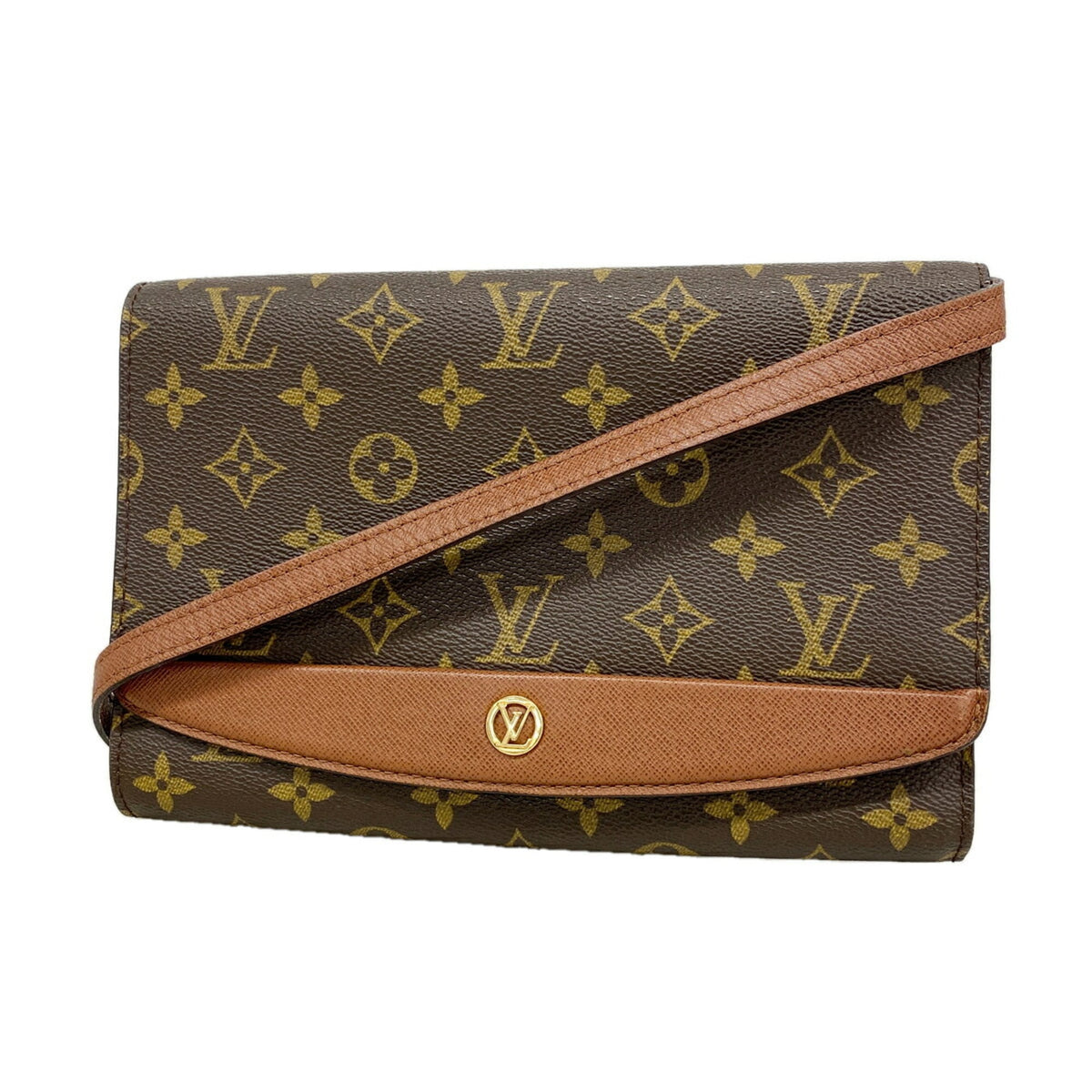 Louis Vuitton Brown Shoulder Bag (Pre-Owned)
