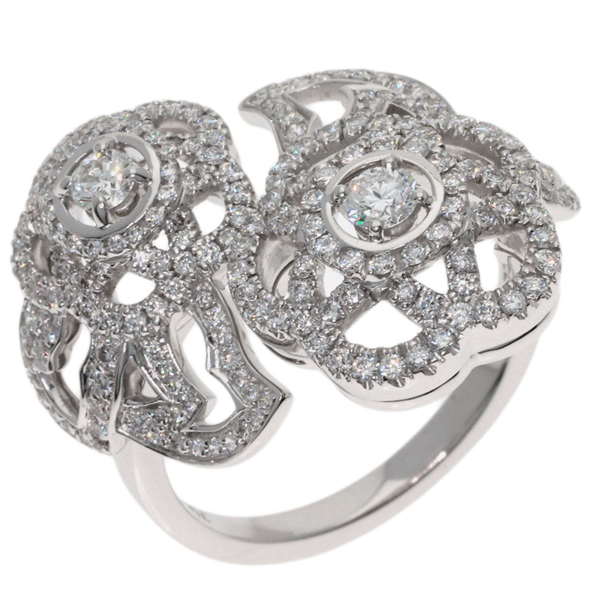Chanel White Gold (18K) Band Ring (Pre-Owned)