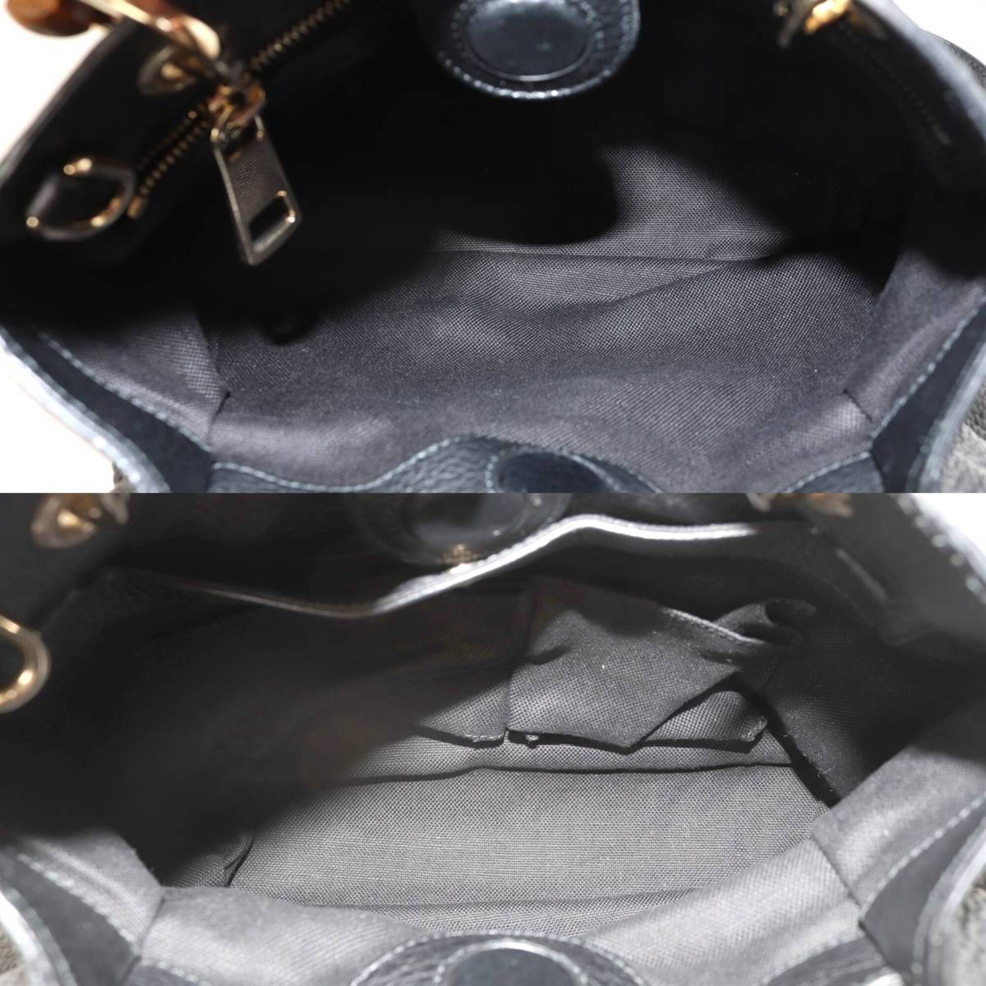 Gucci Black Handbag Shoulder Bag (Pre-Owned)