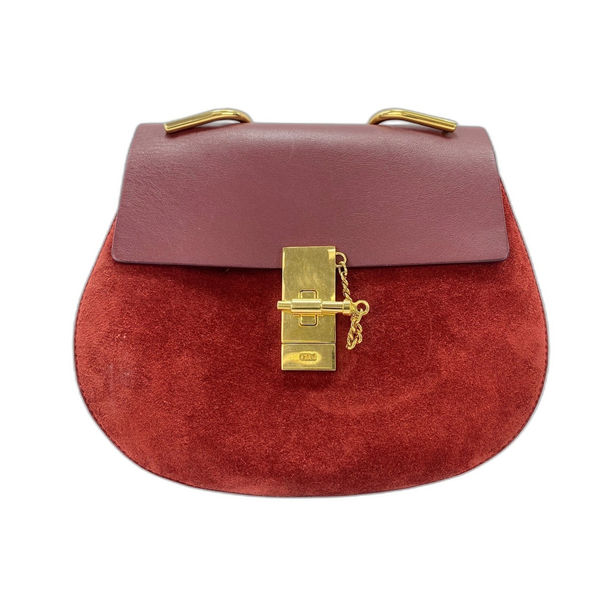 Chloé Red Color Shoulder Bag (Pre-Owned)