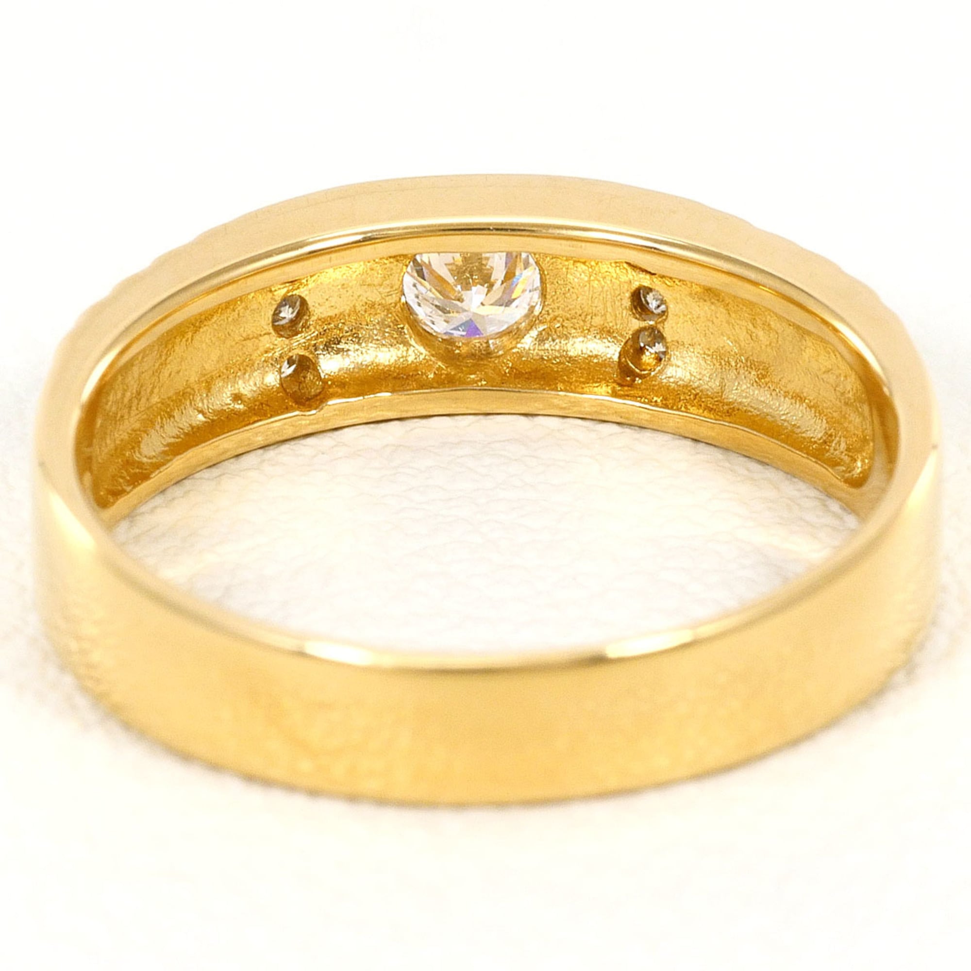 Unbranded Yellow Gold Yellow Gold (18K) Band Ring (Pre-Owned)