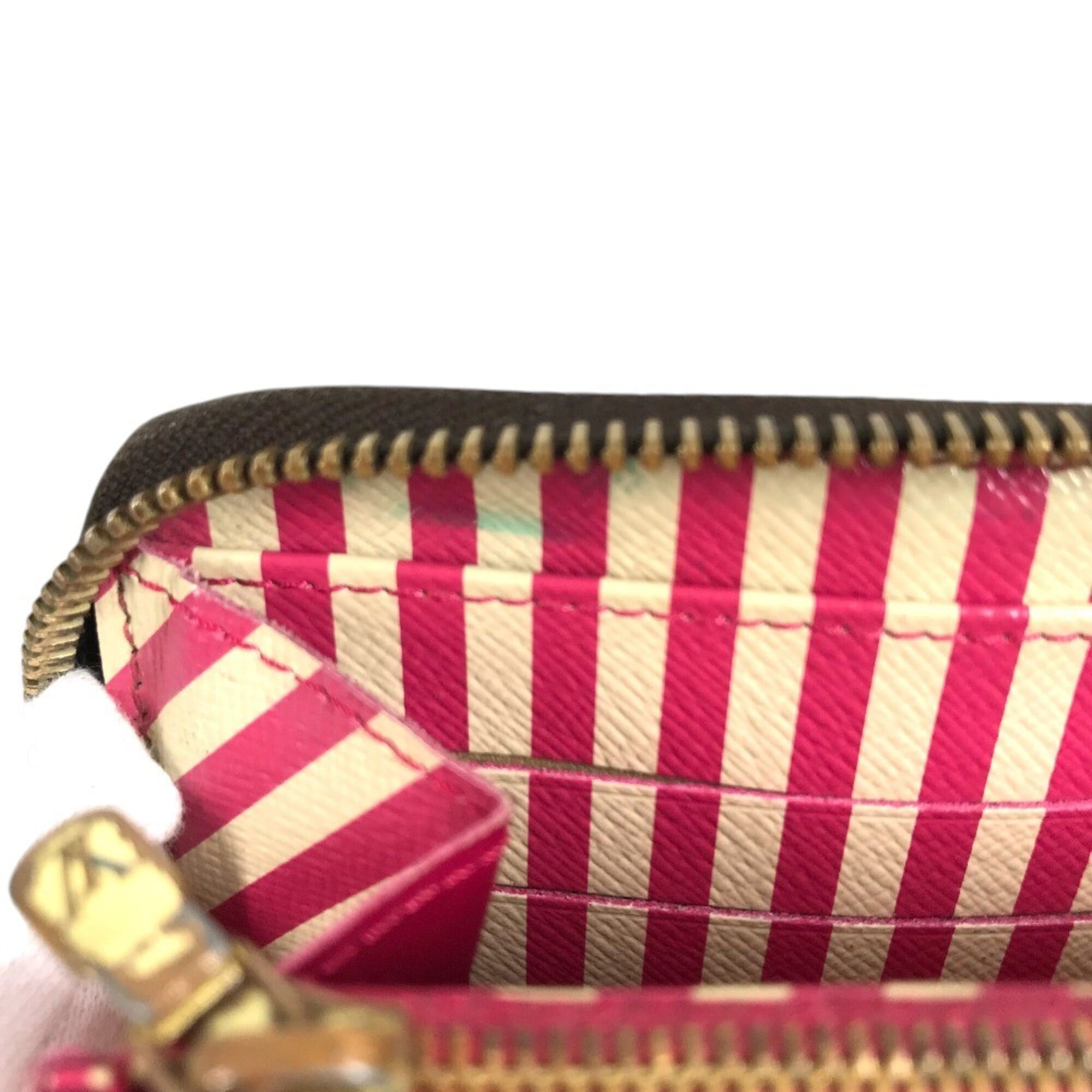 Louis Vuitton Brown Monogram Long Wallet (Bi-Fold) (Pre-Owned)