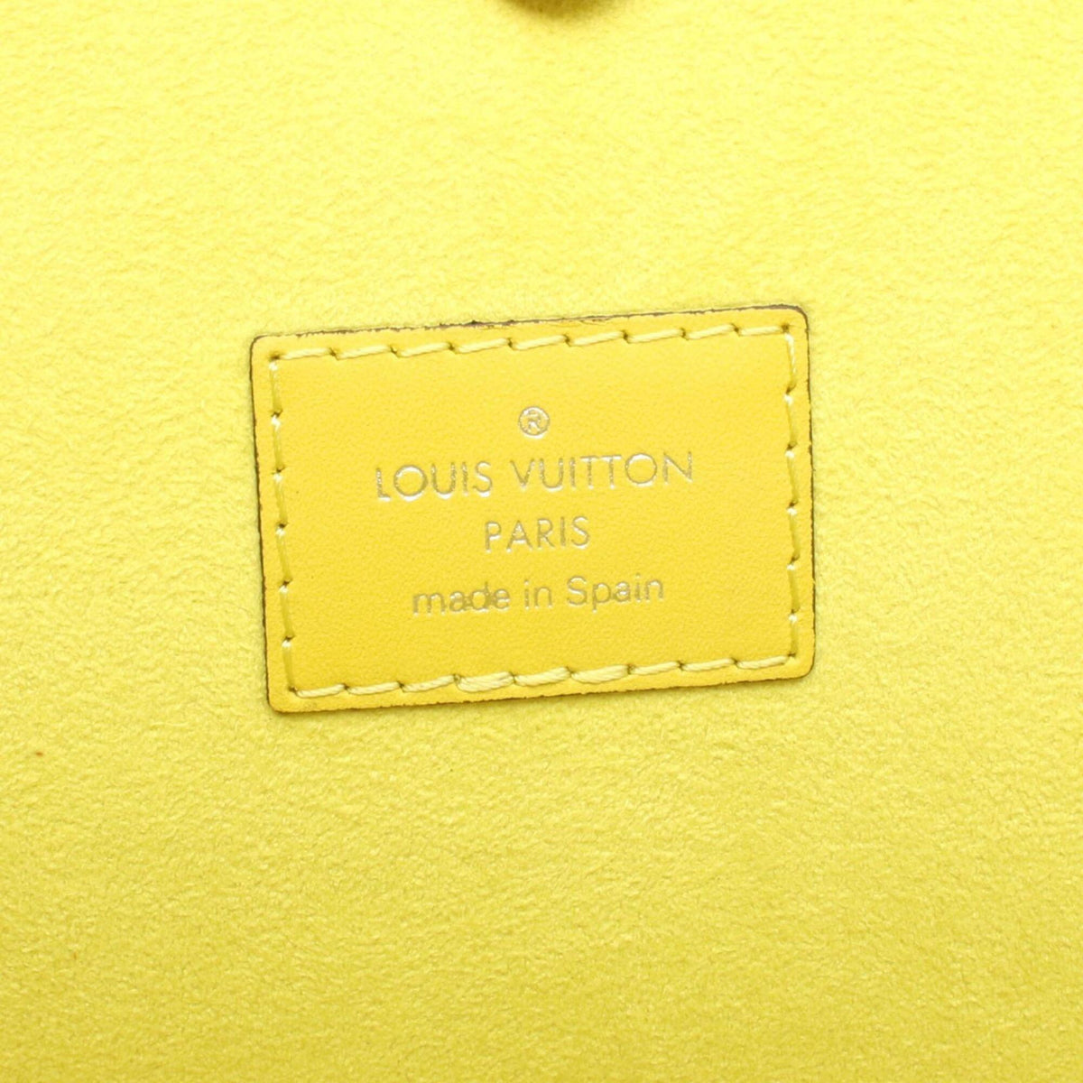 Louis Vuitton Mimosa Yellow Epi Leather Handbag Tote Bag (Pre-Owned)