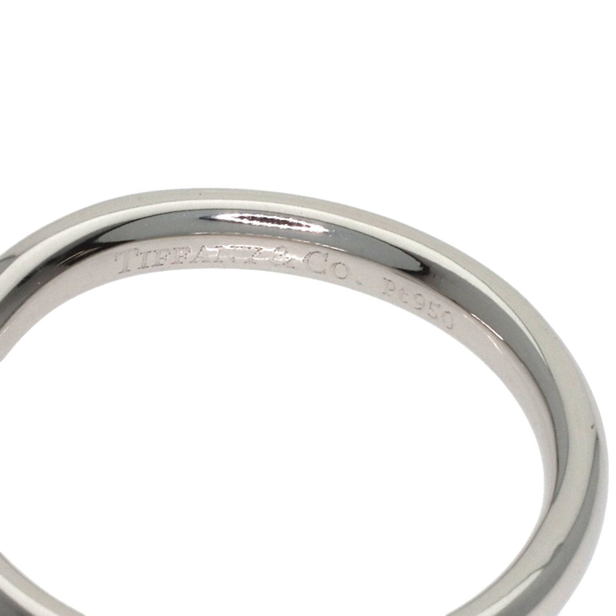 Tiffany Platinum 950 Band Ring (Pre-Owned)
