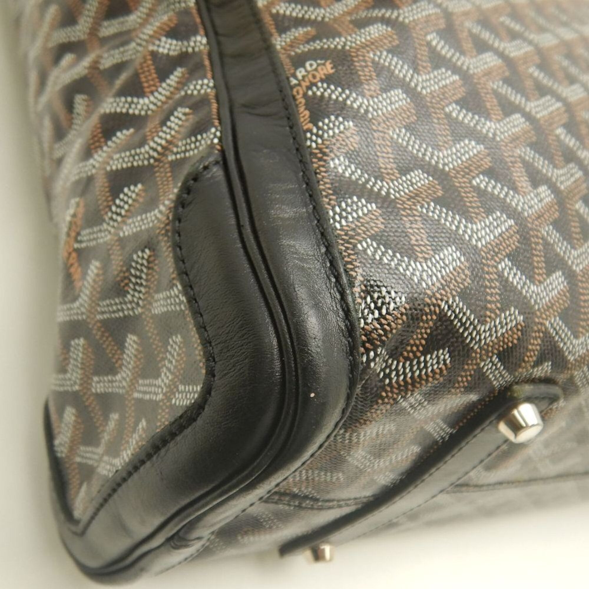 Goyard Black Coated Canvas Tote Bag (Pre-Owned)