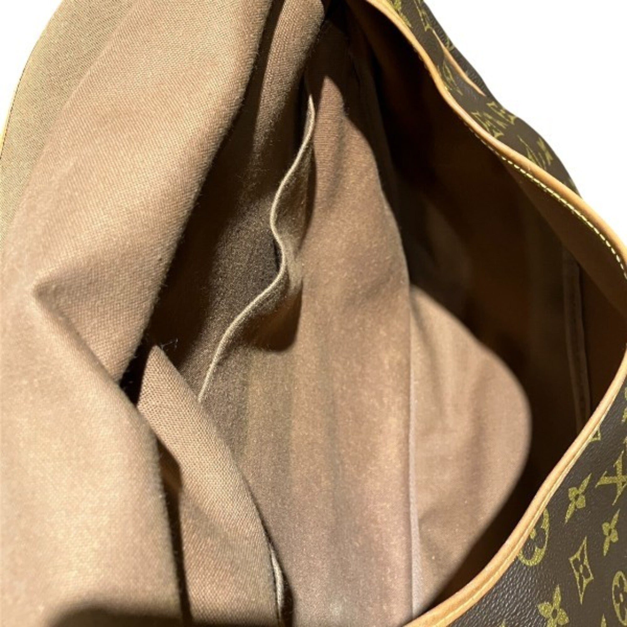 Louis Vuitton Brown Monogram Handbag Shoulder Bag (Pre-Owned)