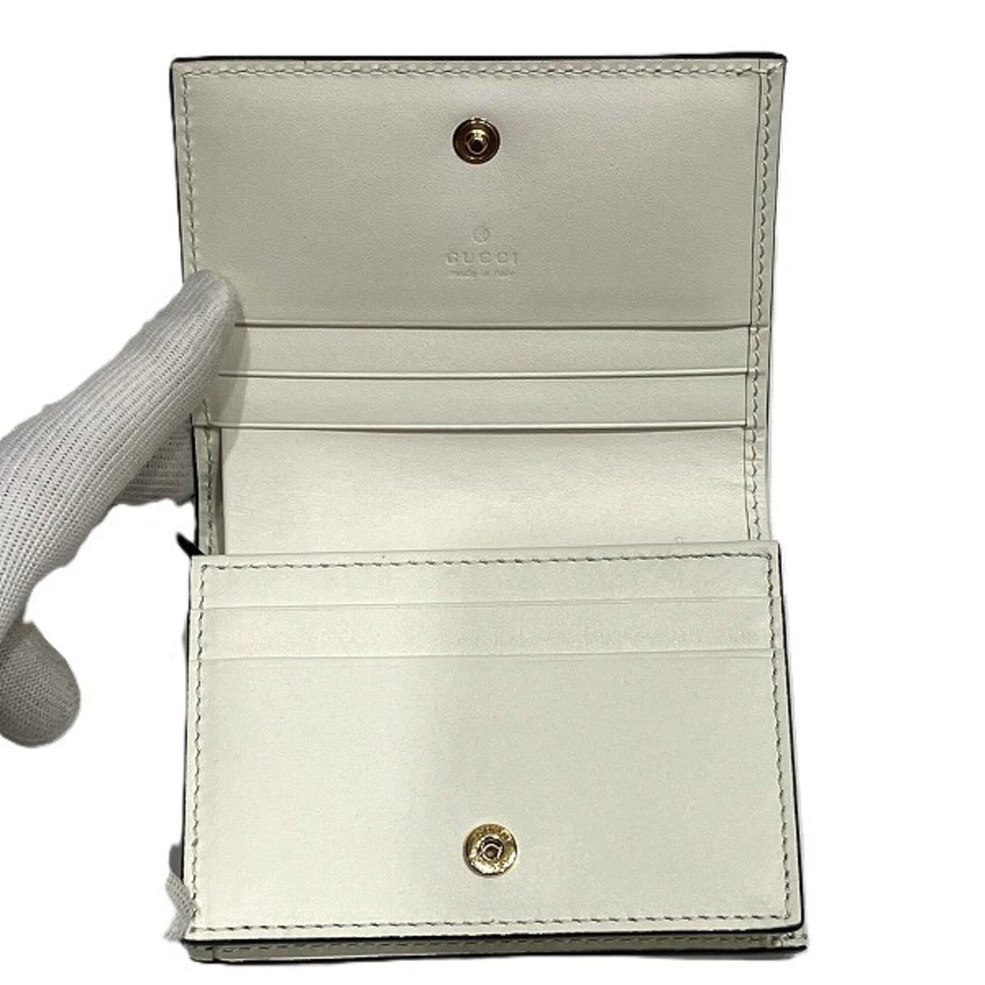 Gucci Brown Gg Supreme Coin Purse/Coin Case (Pre-Owned)