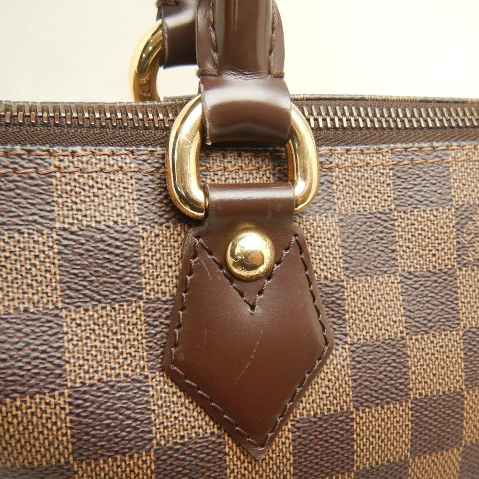 Louis Vuitton Ebene Damier Canvas Tote Bag (Pre-Owned)