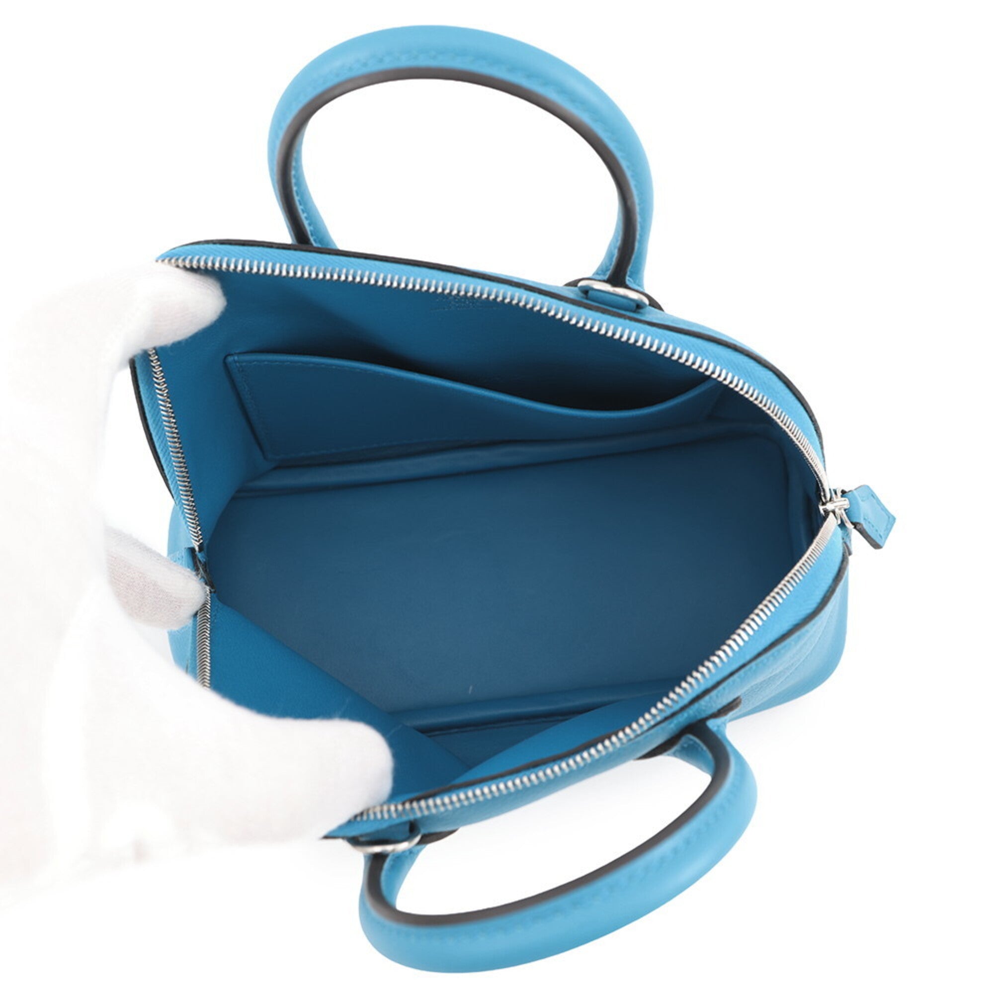 Hermes Blue Sky Blue Handbag (Pre-Owned)