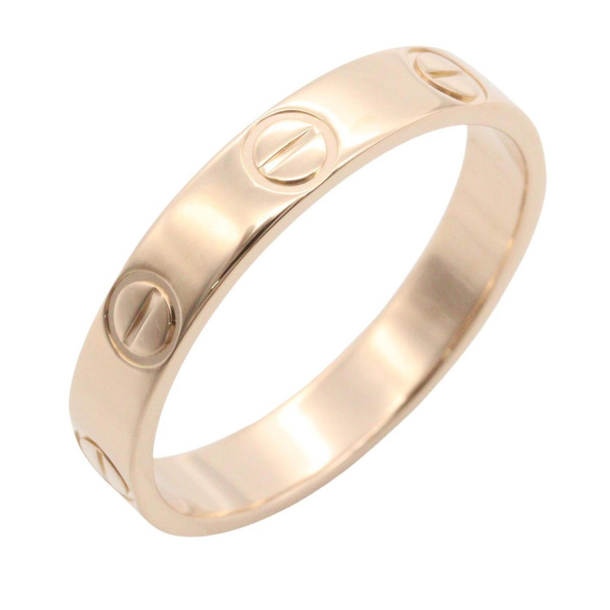 Cartier Gold Pink Gold (18K) Band Ring (Pre-Owned)