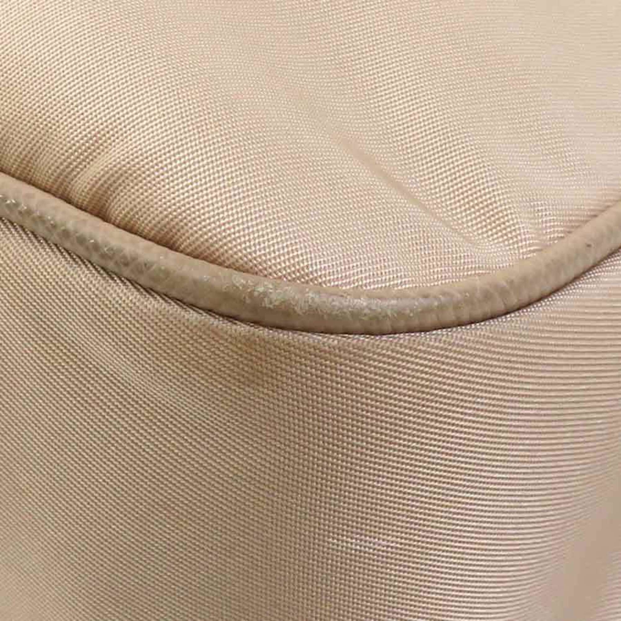 Prada Beige Nylon Shoulder Bag (Pre-Owned)