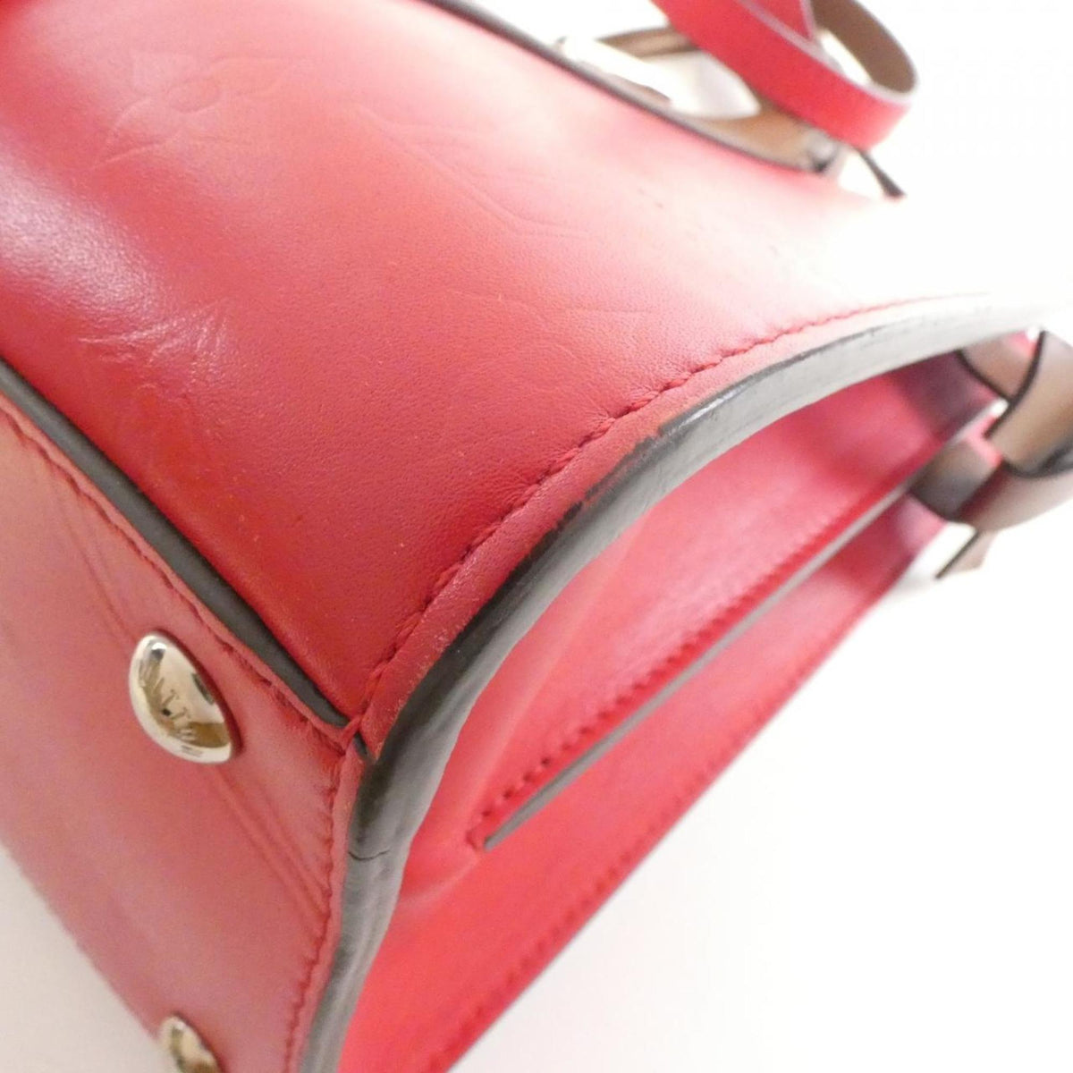 Louis Vuitton Rubis Noisette Leather Handbag (Pre-Owned)