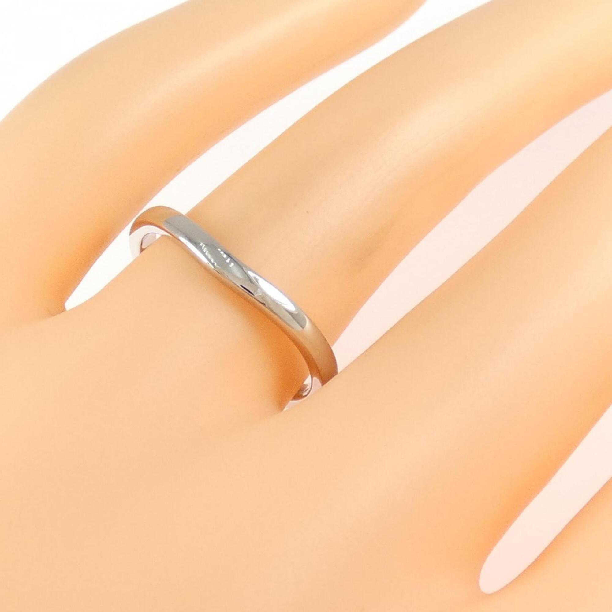 Cartier Platinum 950 Band Ring (Pre-Owned)