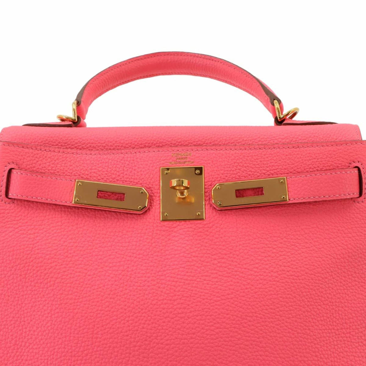 Hermes Kelly Togo Leather Handbag (Pre-Owned)
