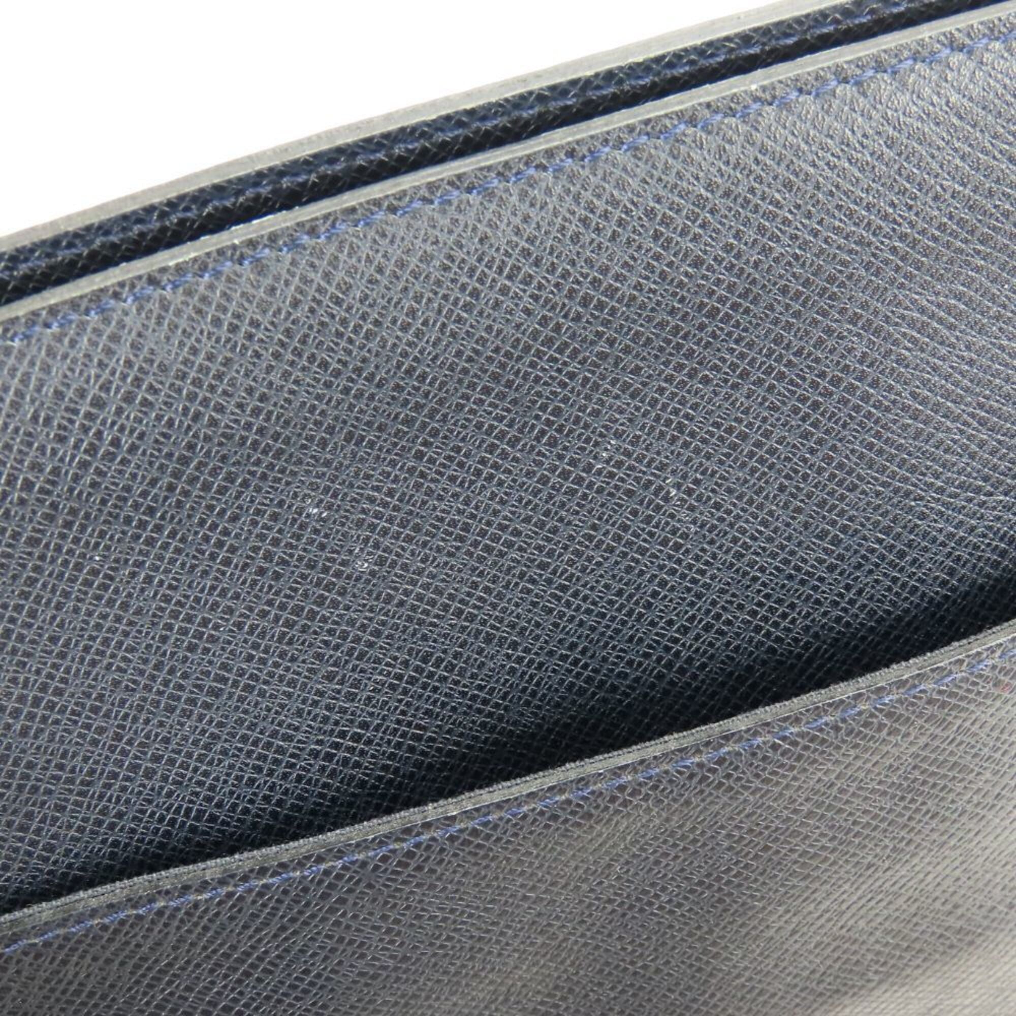 Louis Vuitton Dark Navy Taiga Leather Shoulder Bag (Pre-Owned)