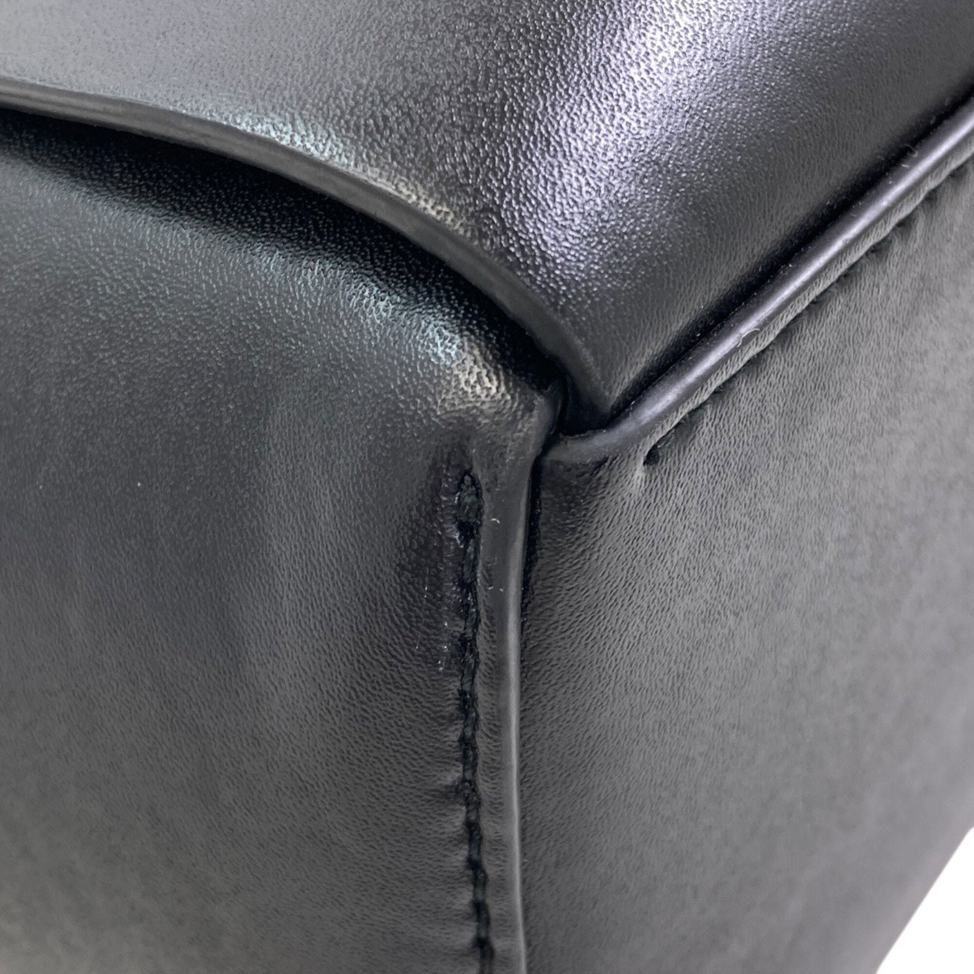 Bottega Veneta Black Leather Tote Bag (Pre-Owned)