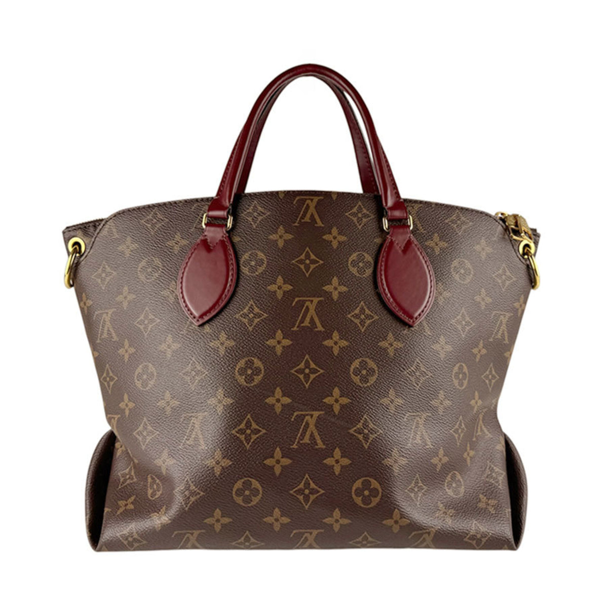 Louis Vuitton Bordeaux Brown Monogram Canvas Handbag Shoulder Bag (Pre-Owned)