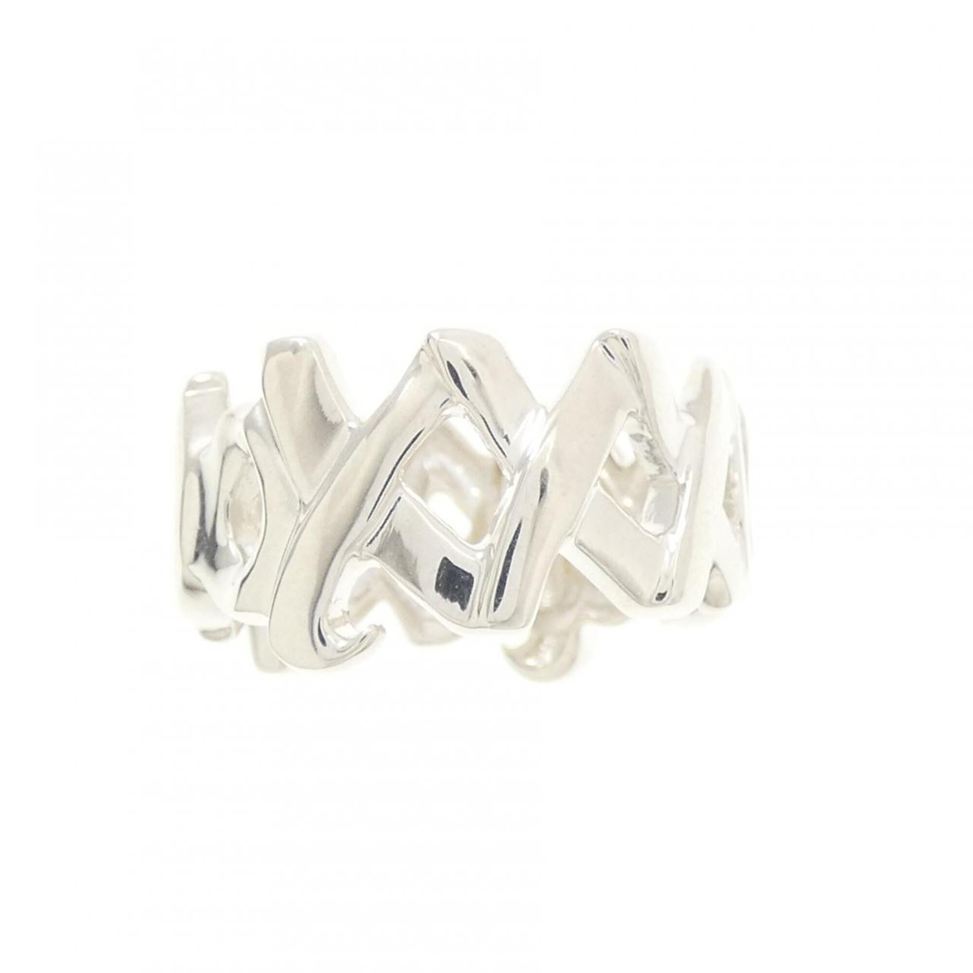 Tiffany Silver 925 Band Ring (Pre-Owned)