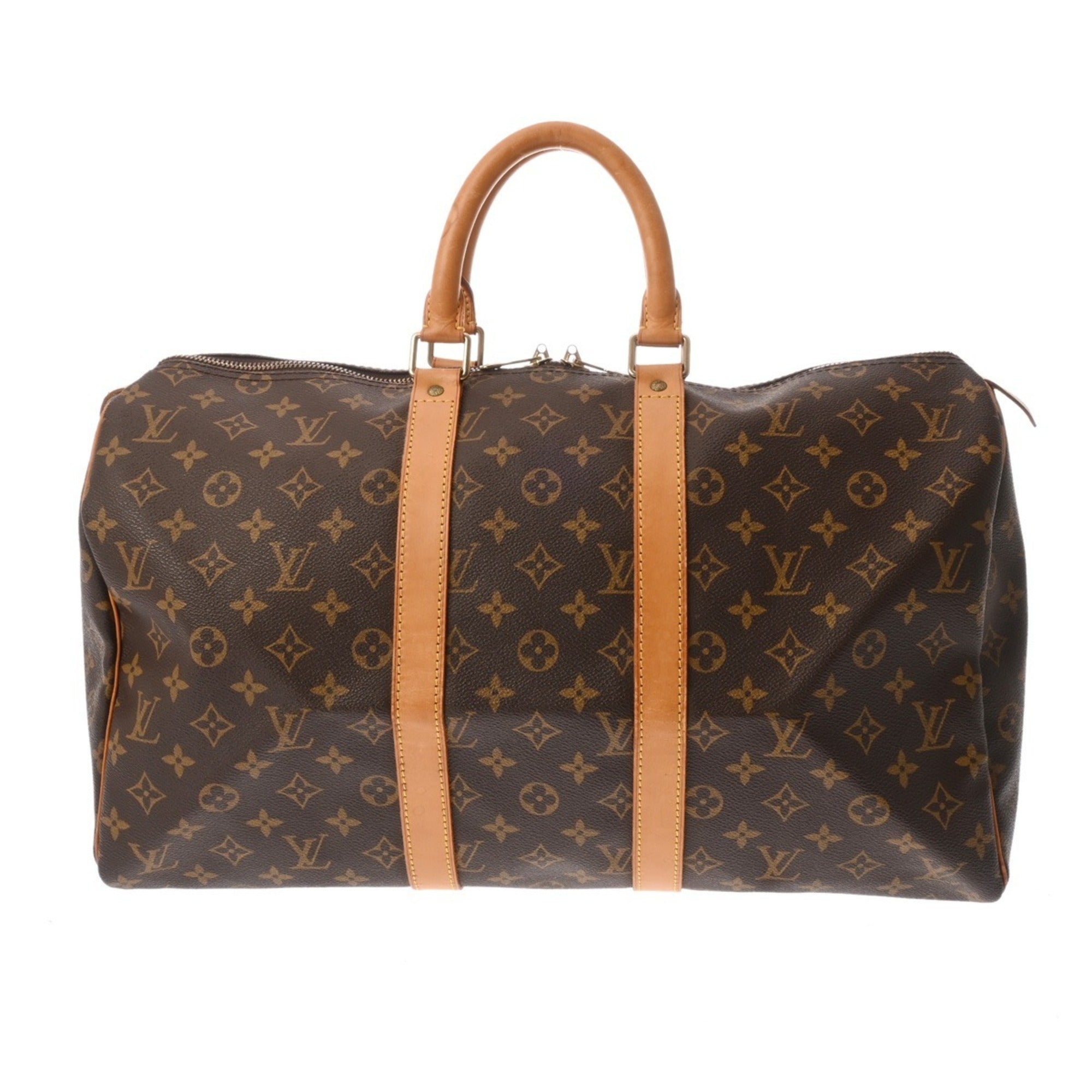Louis Vuitton Brown Monogram Monogram Boston Bag (Pre-Owned)