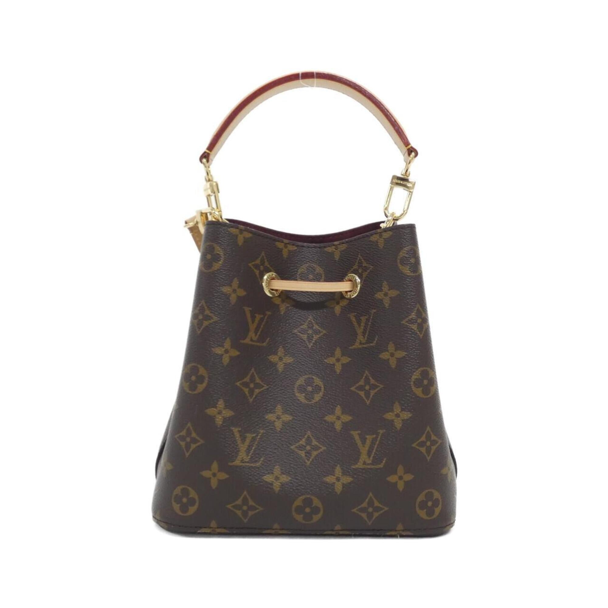 Louis Vuitton Brown Coated Canvas Shoulder Bag (Pre-Owned)