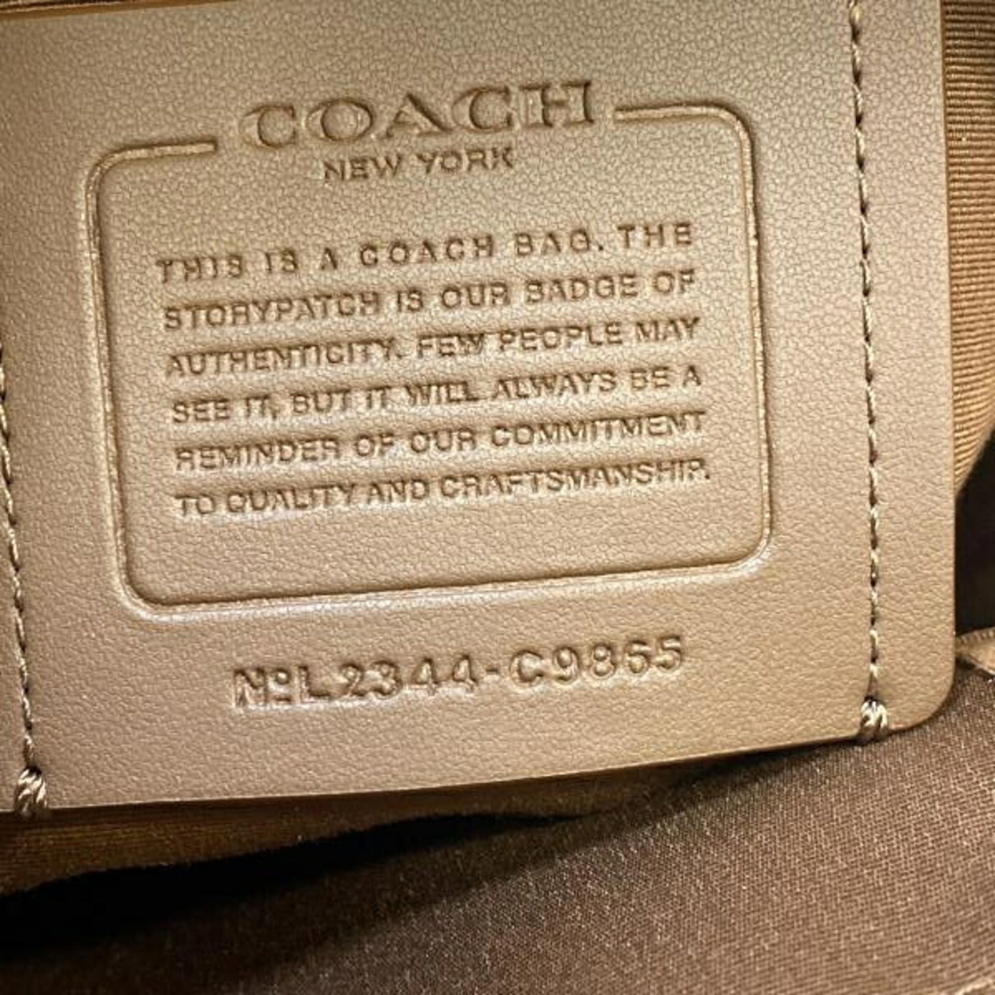 Coach Brown Shoulder Bag (Pre-Owned)