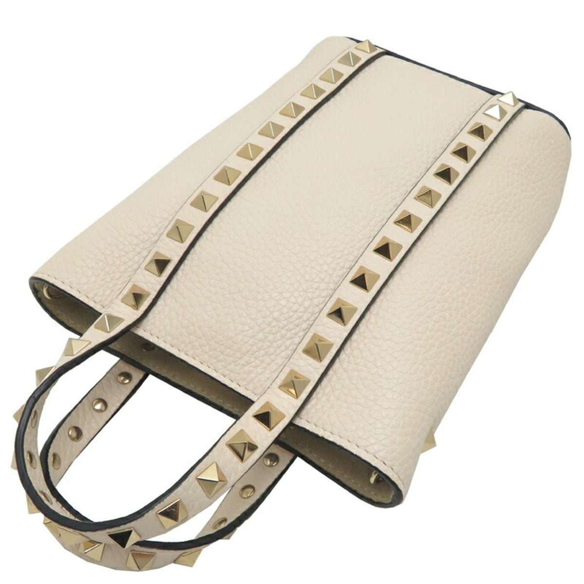 Valentino Garavani White Leather Handbag (Pre-Owned)