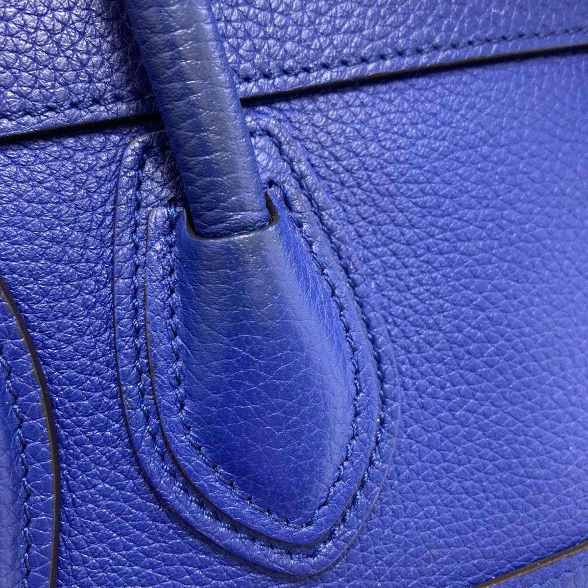 Celine Blue Leather Handbag (Pre-Owned)